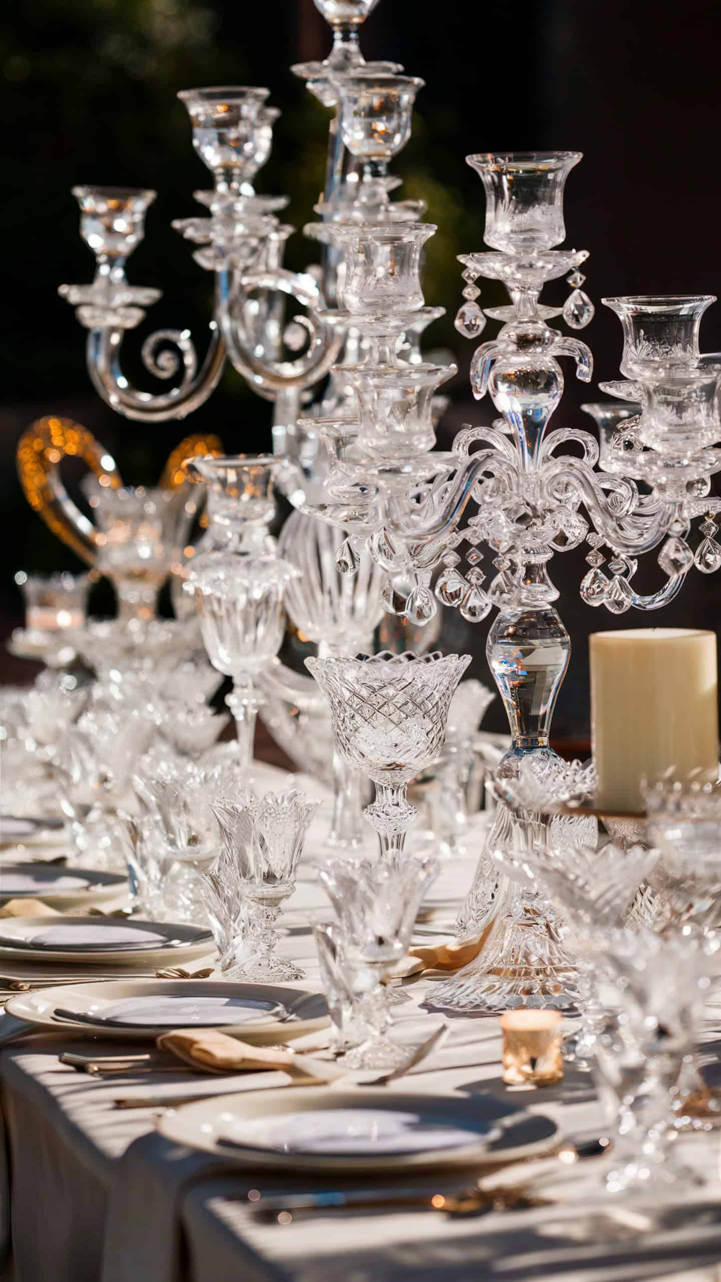 Crystal Candle Holders
