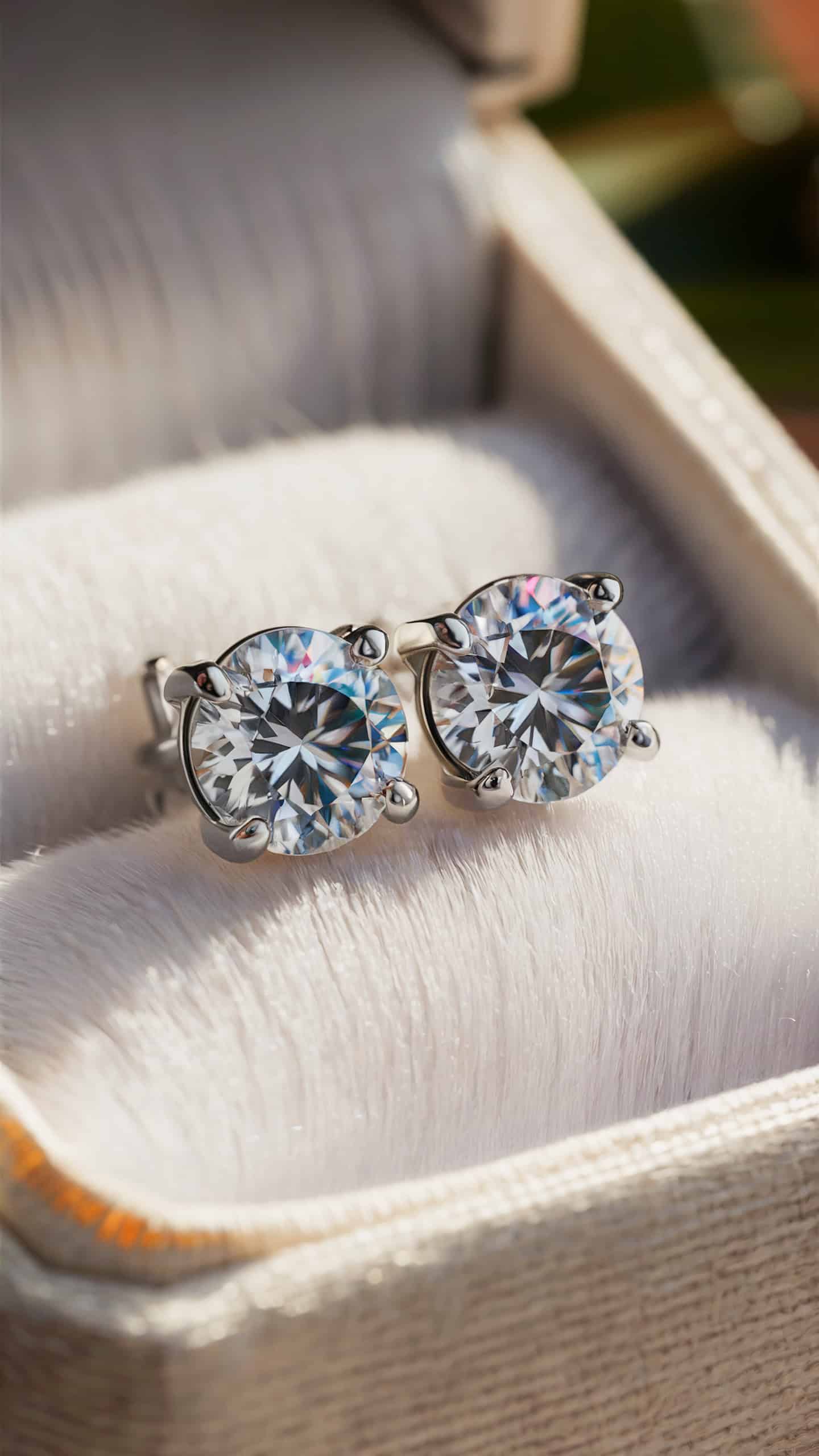 Cubic Zirconia Studs from Zales