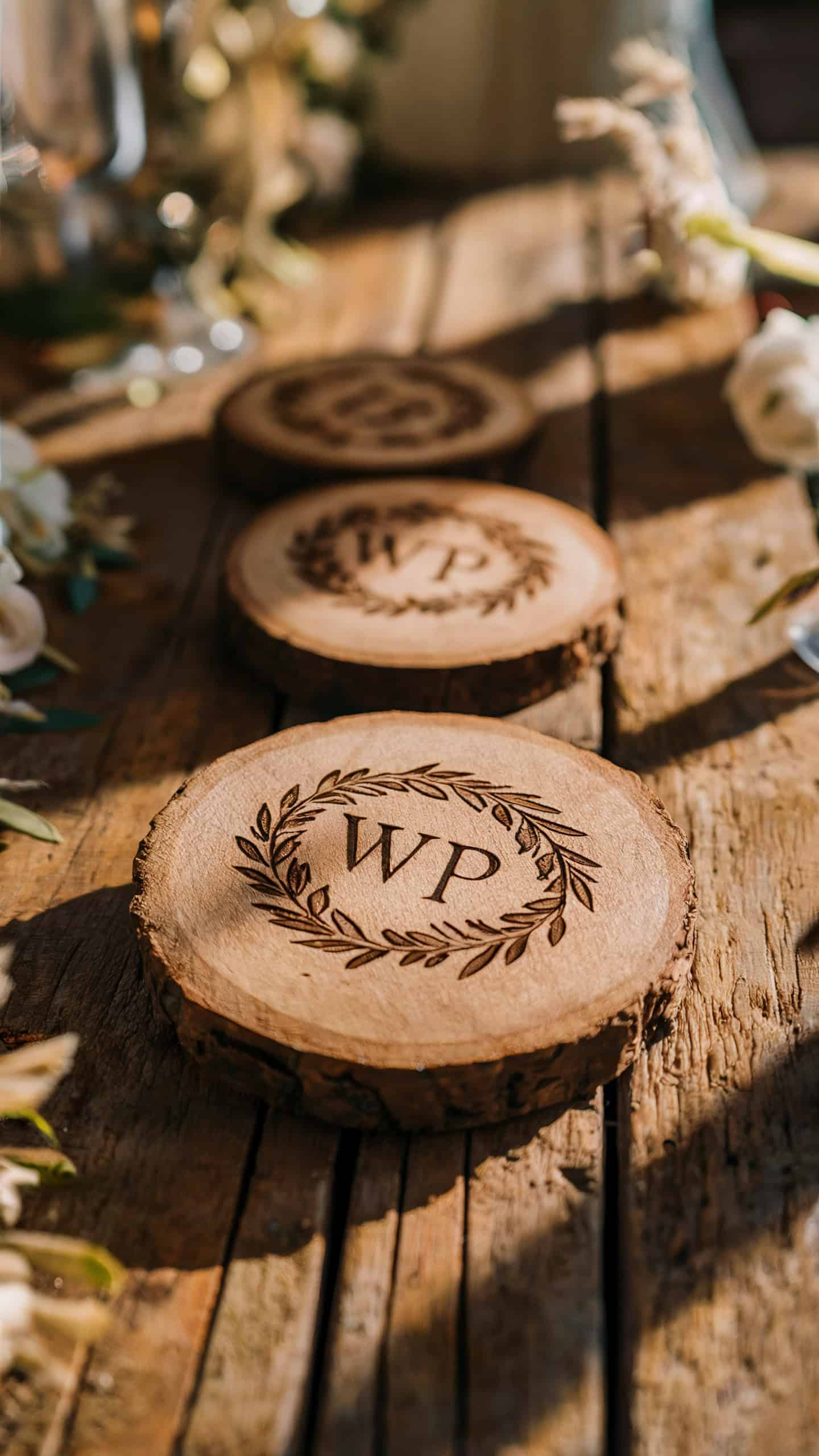 Customized Wooden Coasters