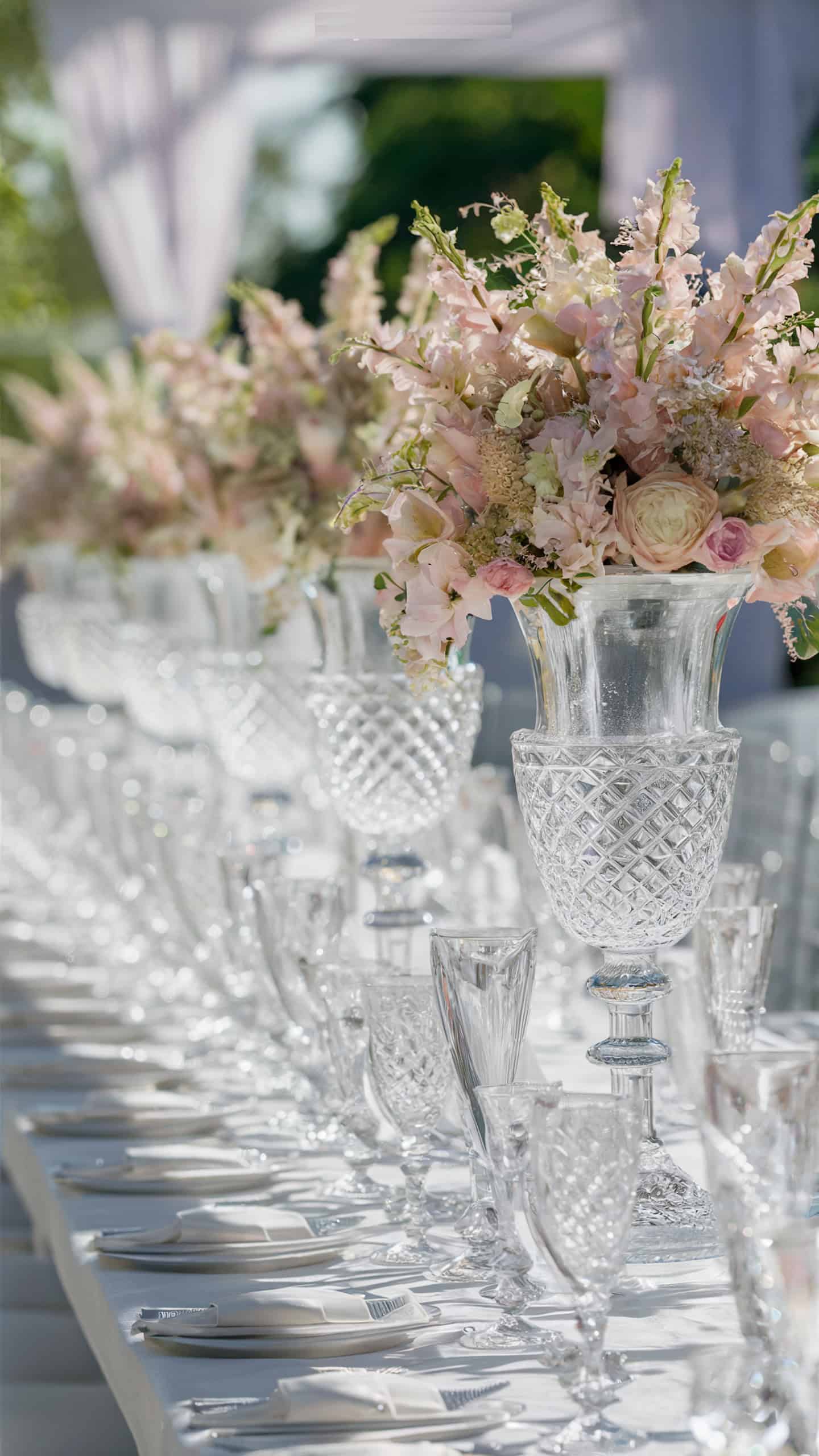 Elegant Crystal Vases