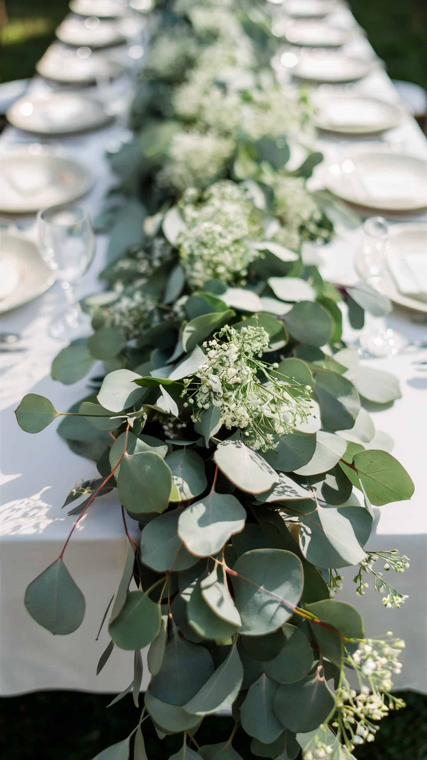 Eucalyptus Table Garland