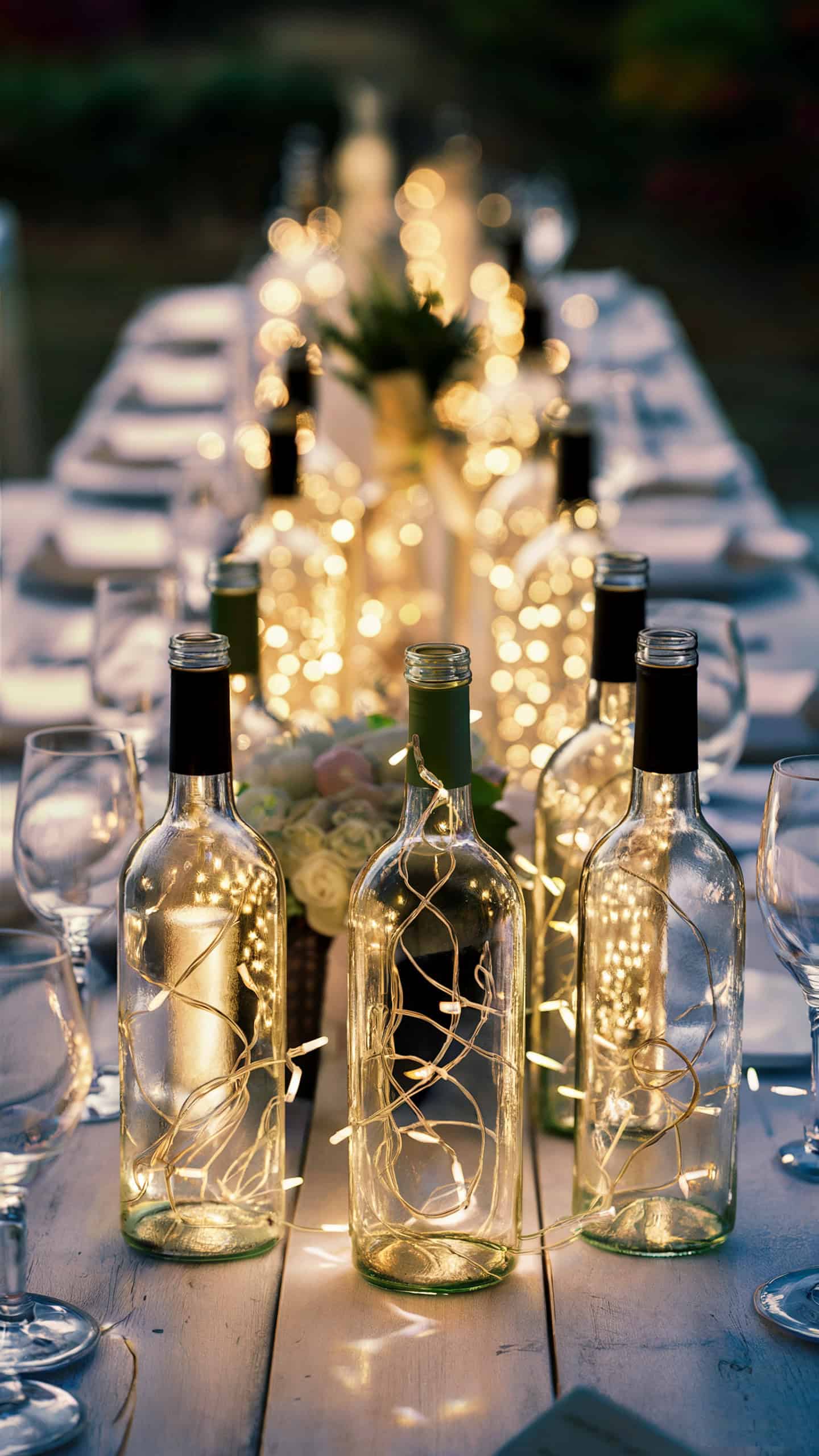 Fairy Light Bottles