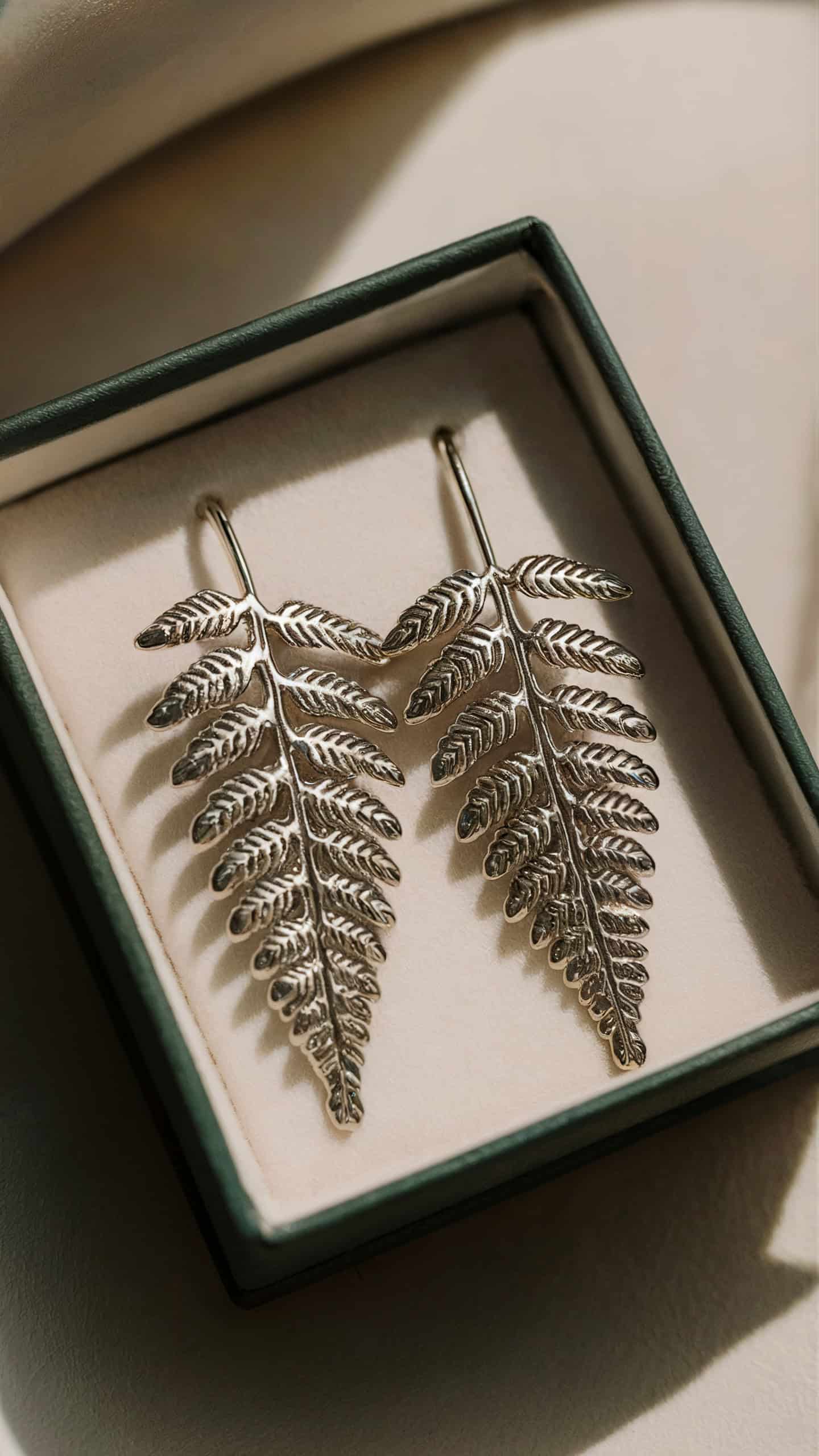 Fern Leaf Earrings
