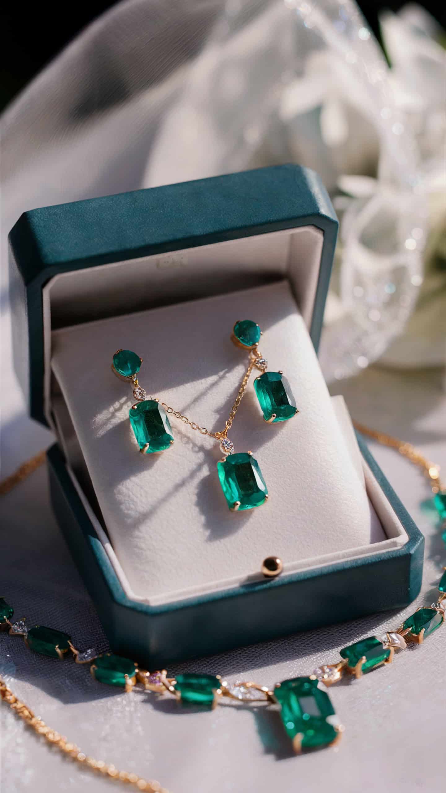 Glamorous Emerald Drop