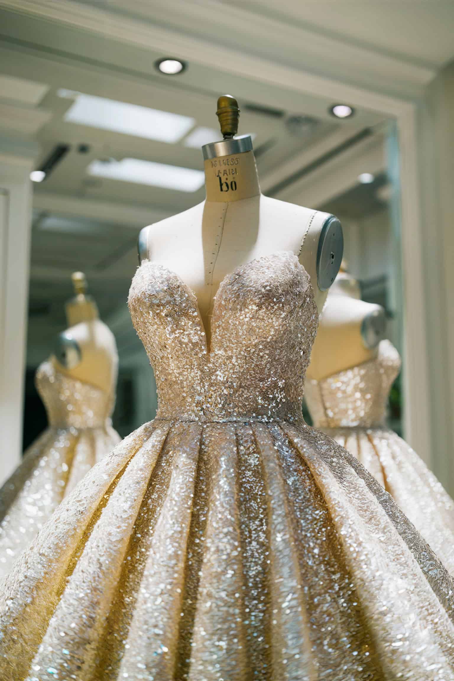 Glamorous Sequin Beauty