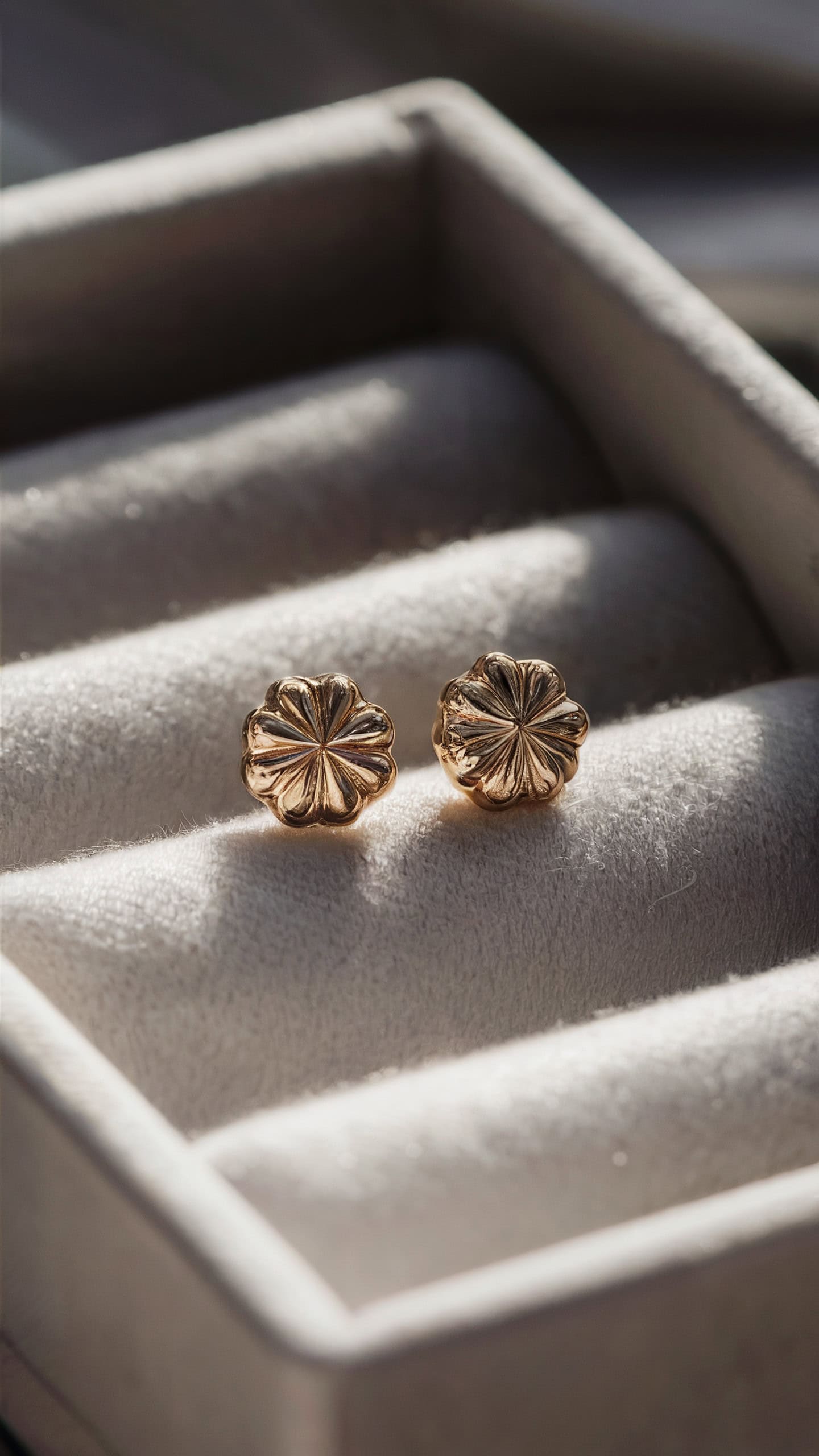 Gold Delicate Stud by Mejuri