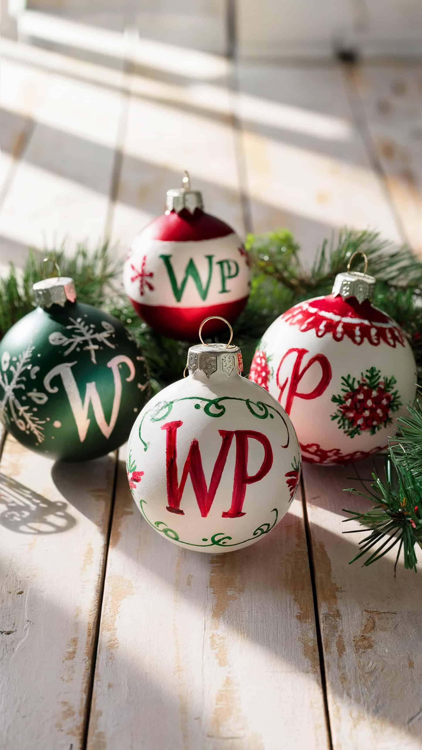 Hand-Painted Ornaments