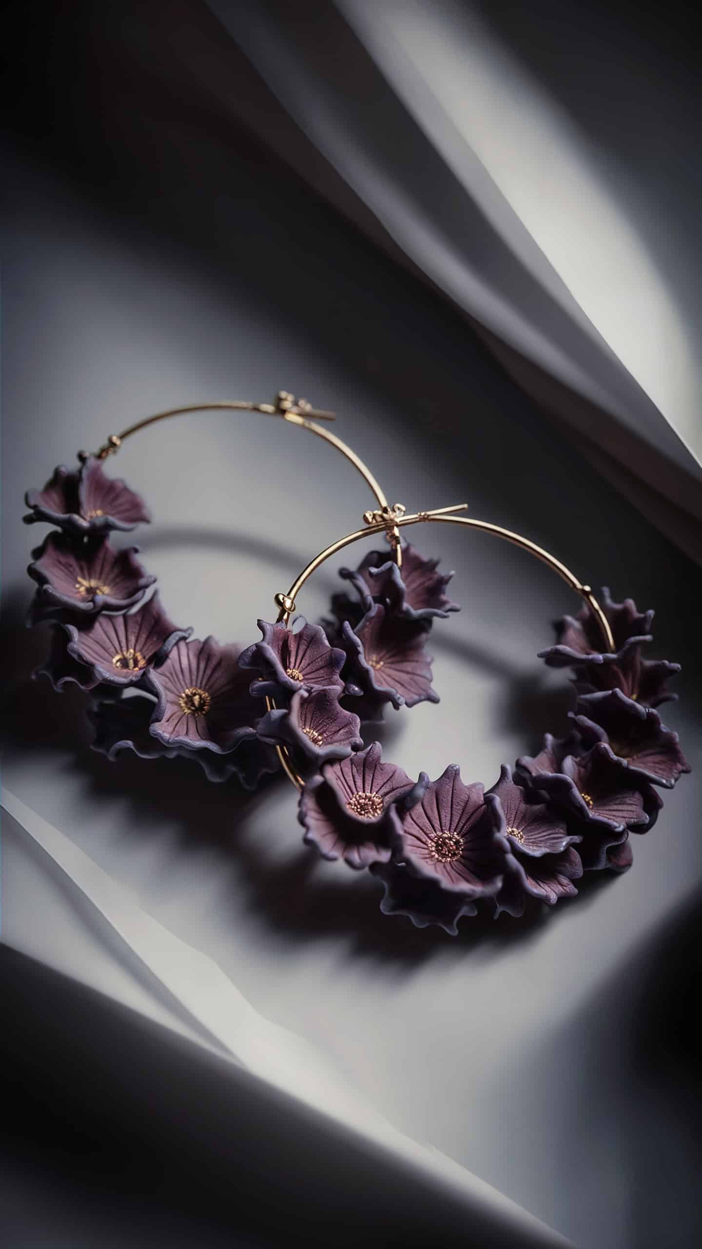 Handcrafted Floral Hoops