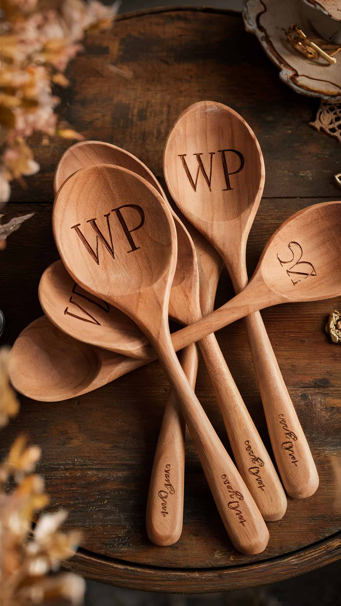 Handcrafted Wooden Spoons
