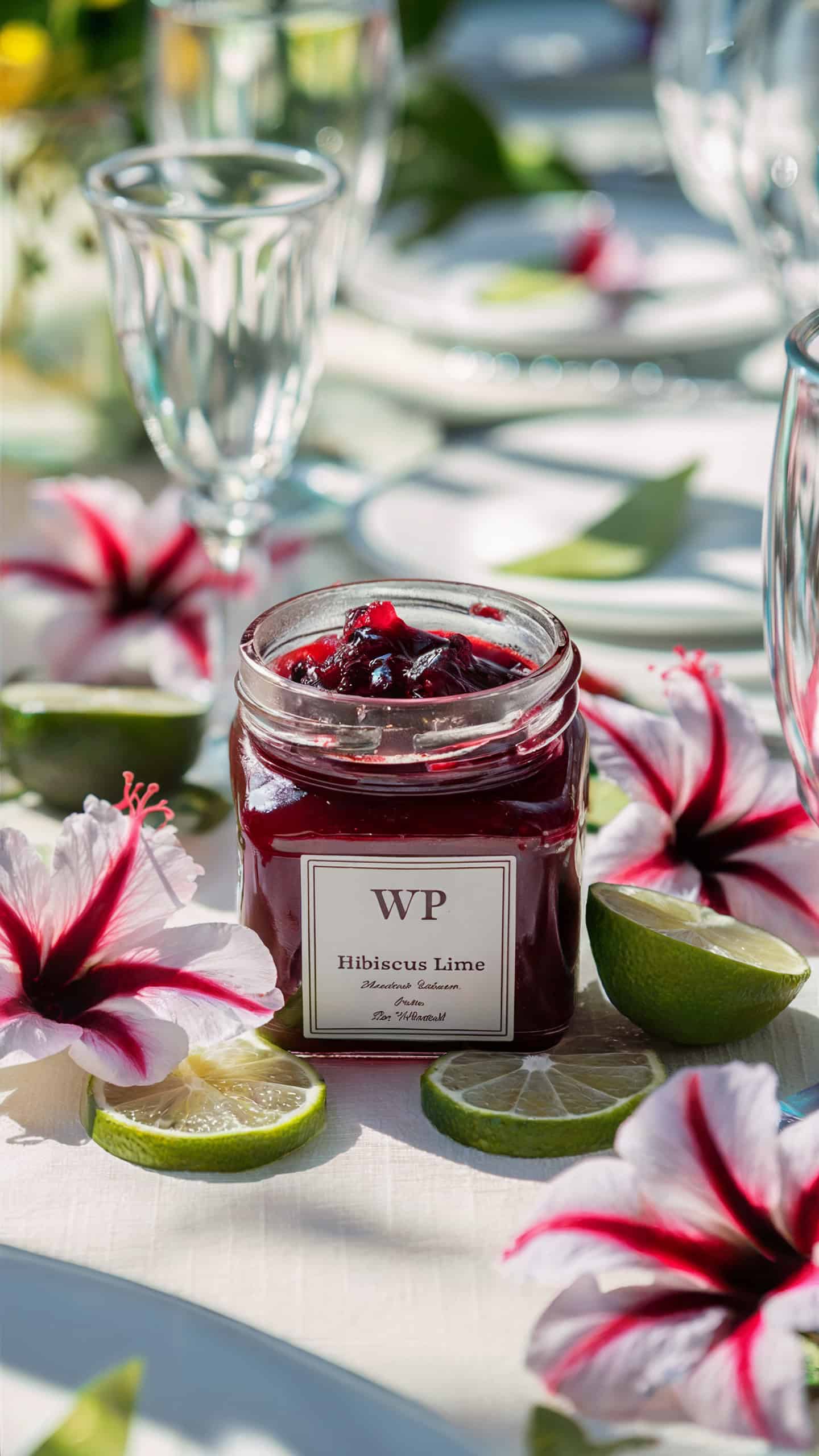Hibiscus Lime Jam