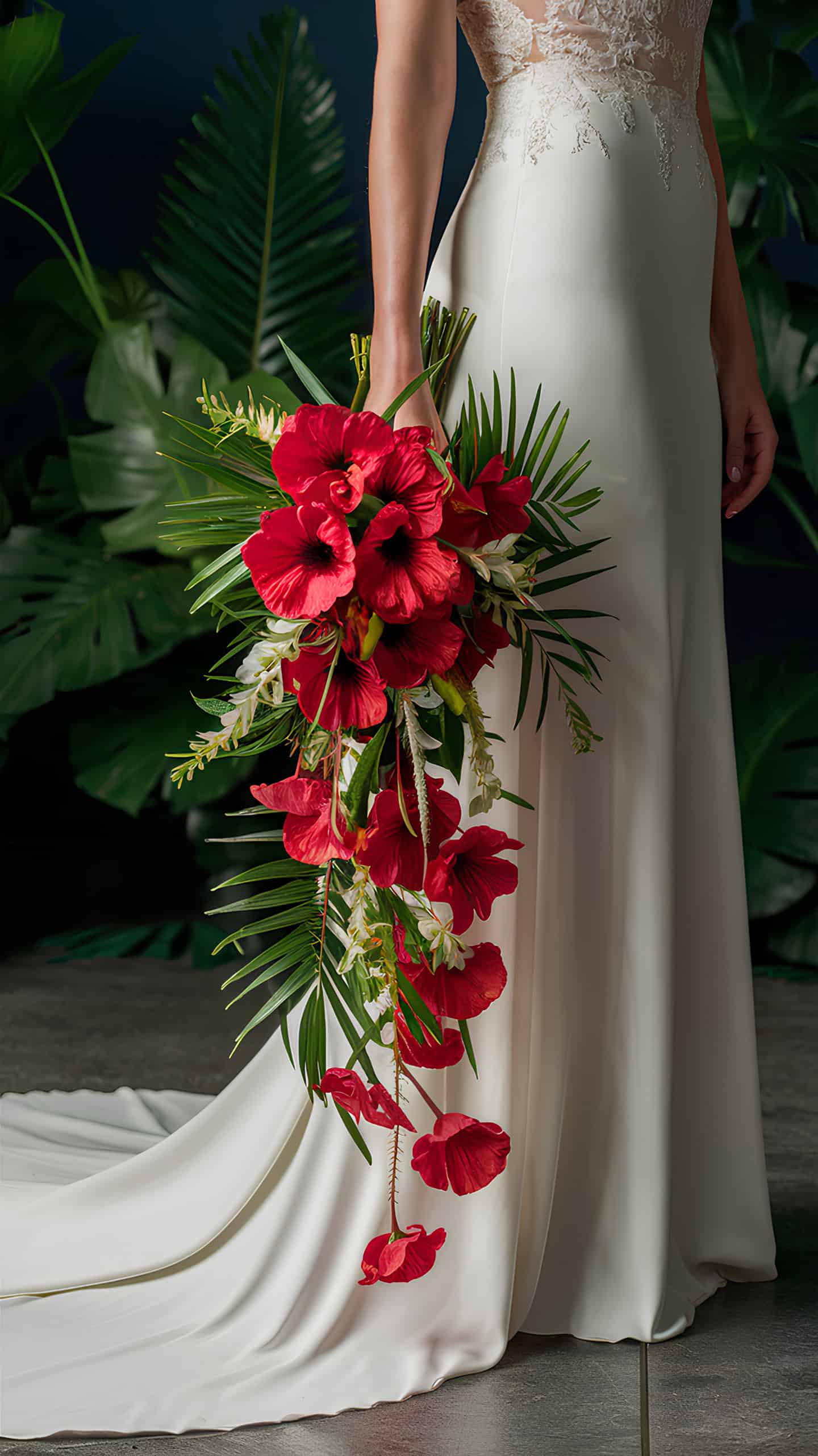 Hibiscus and Poppy Cascade