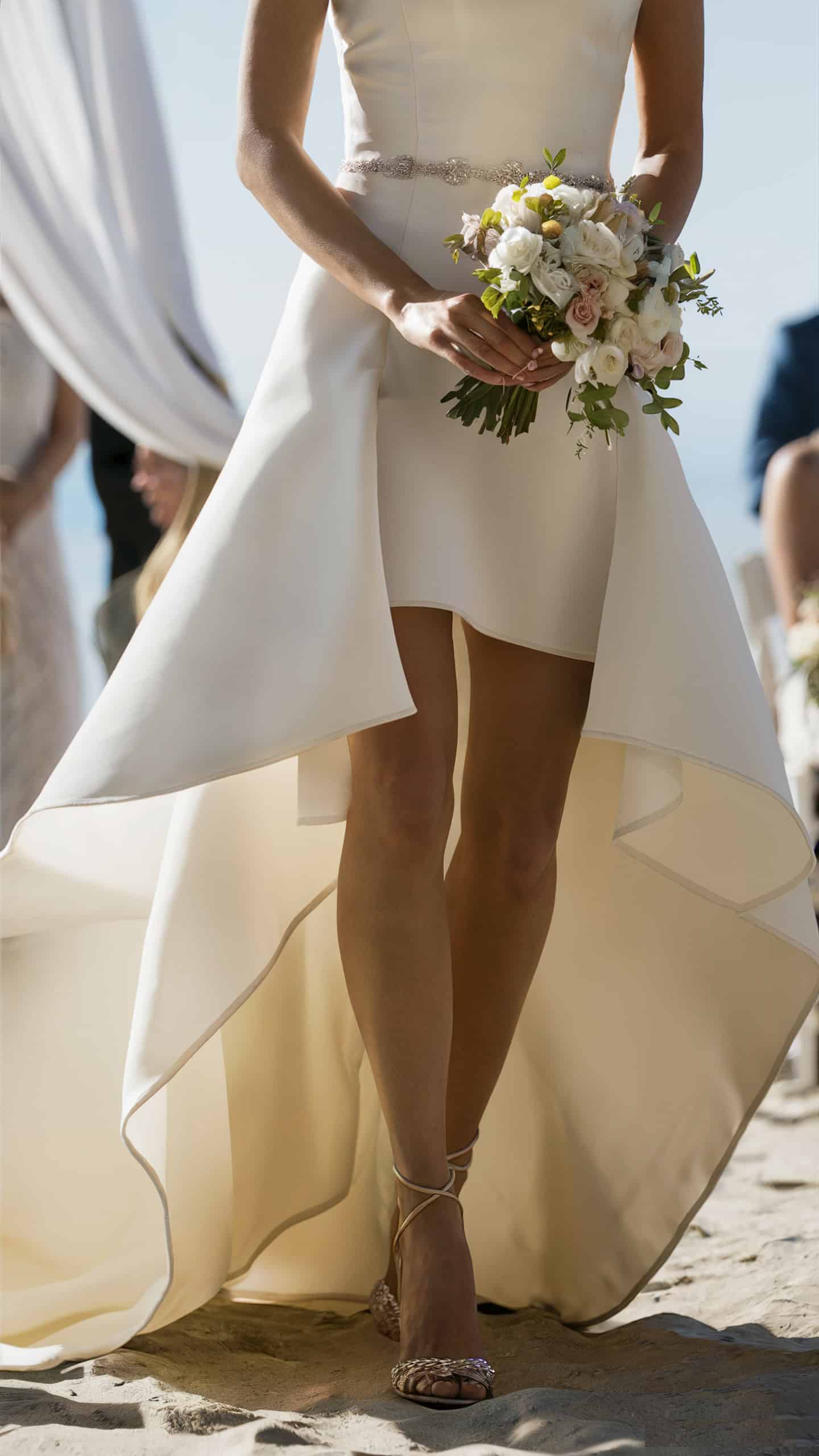 High-Low Hem Gown