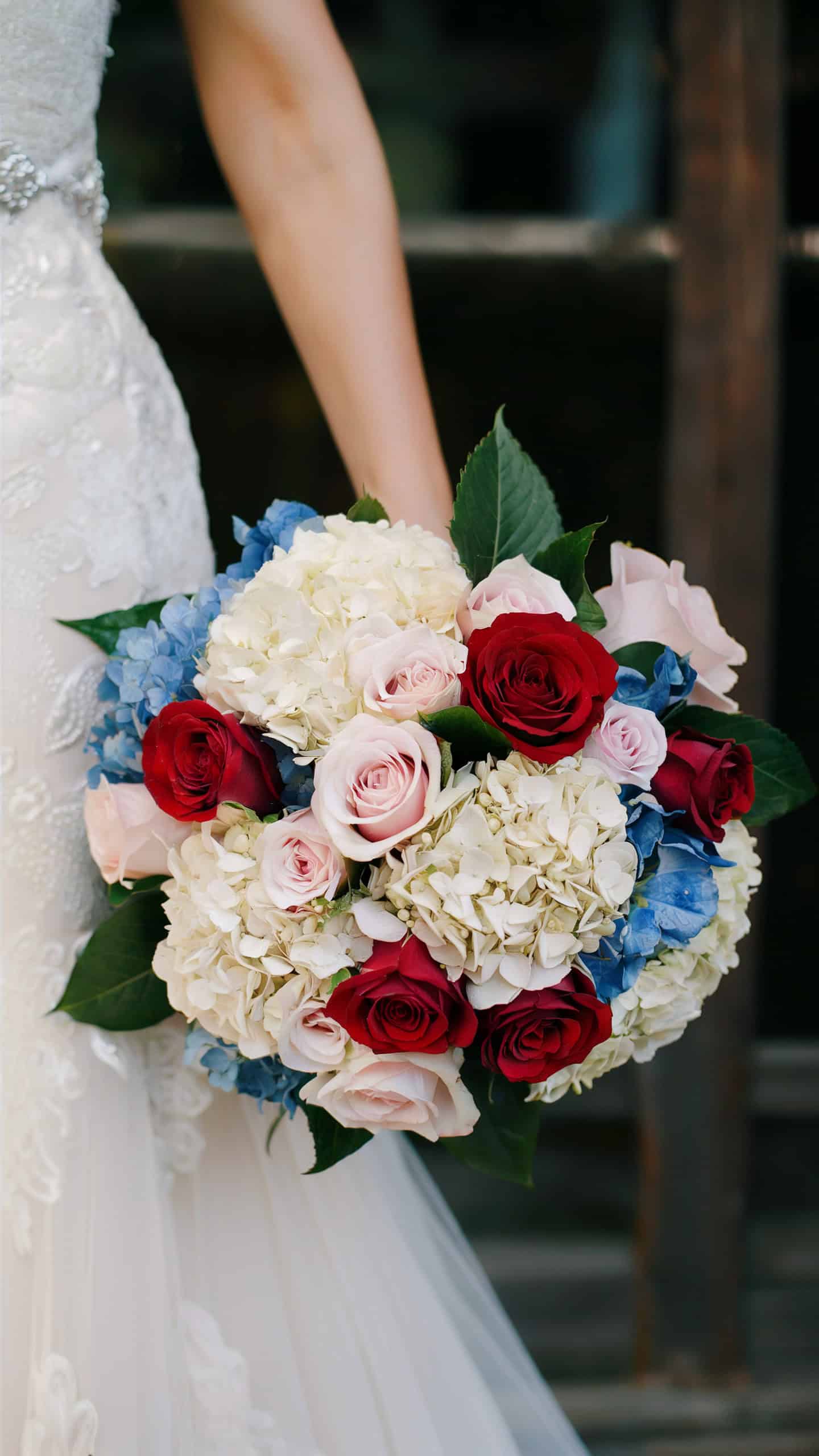 Hydrangea and Rose Combo
