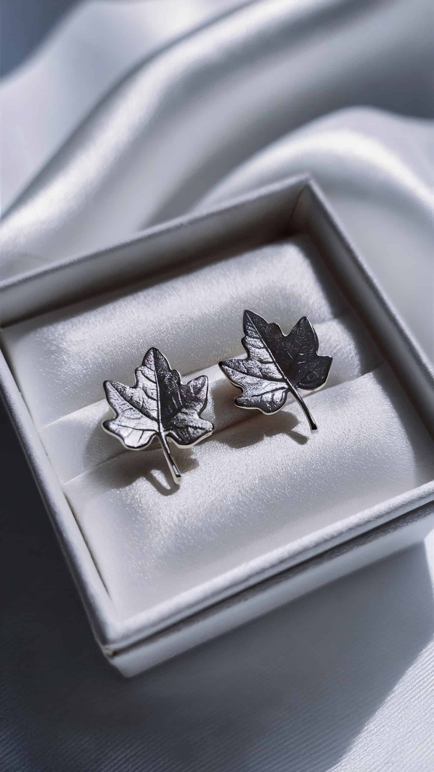 Ivy Leaf Studs