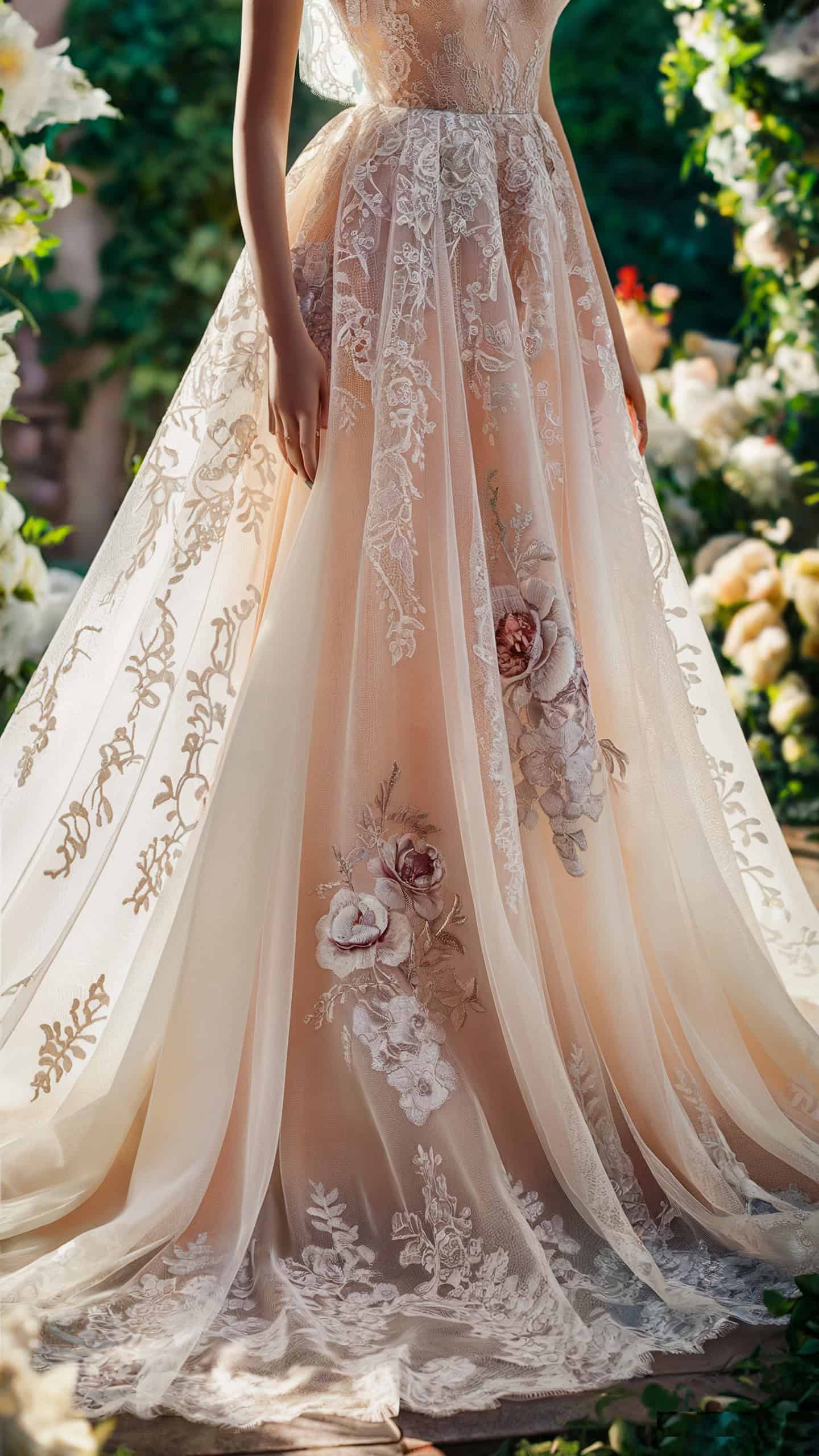 Lace A-Line Dress