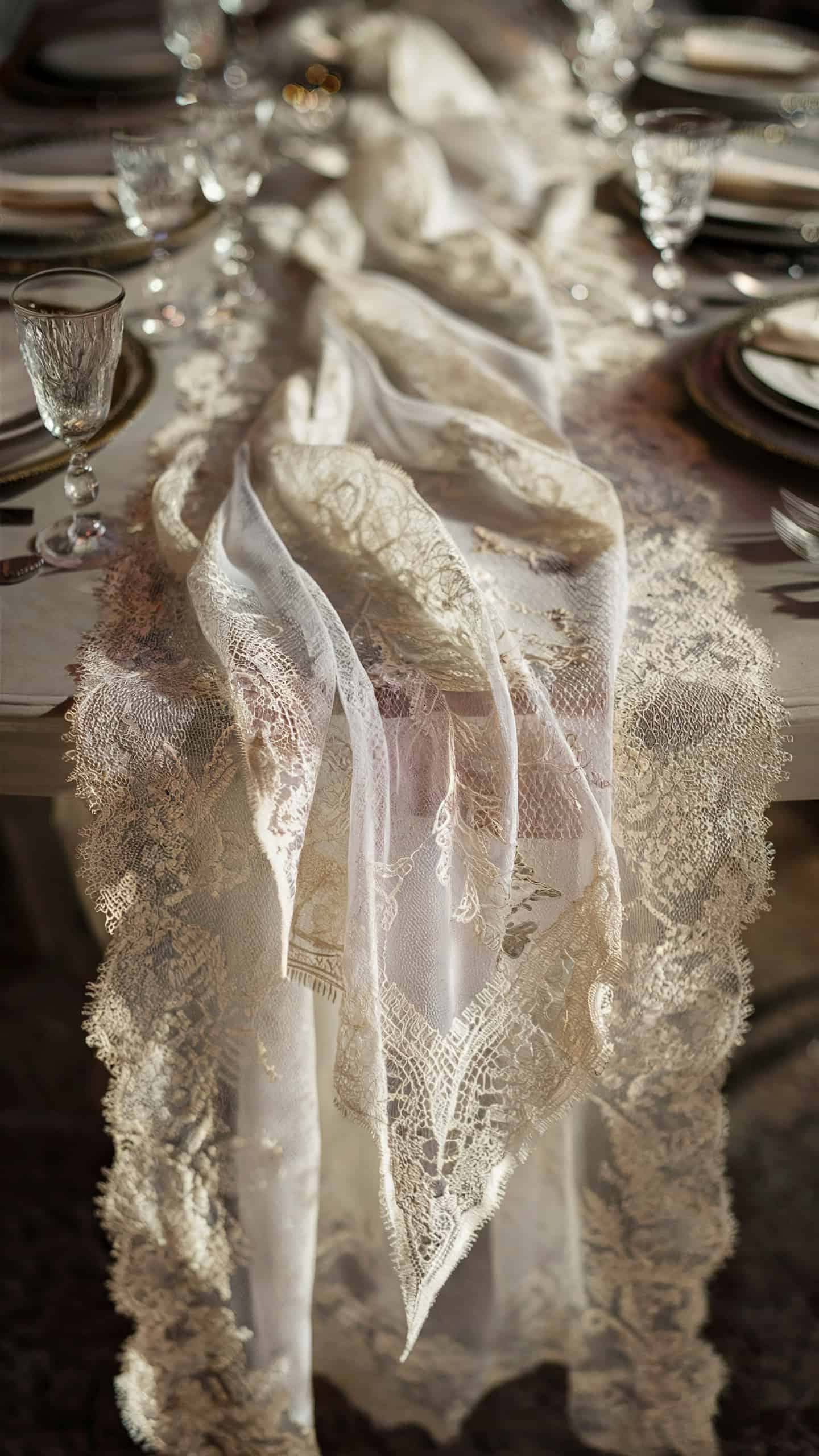 Lace Table Runners