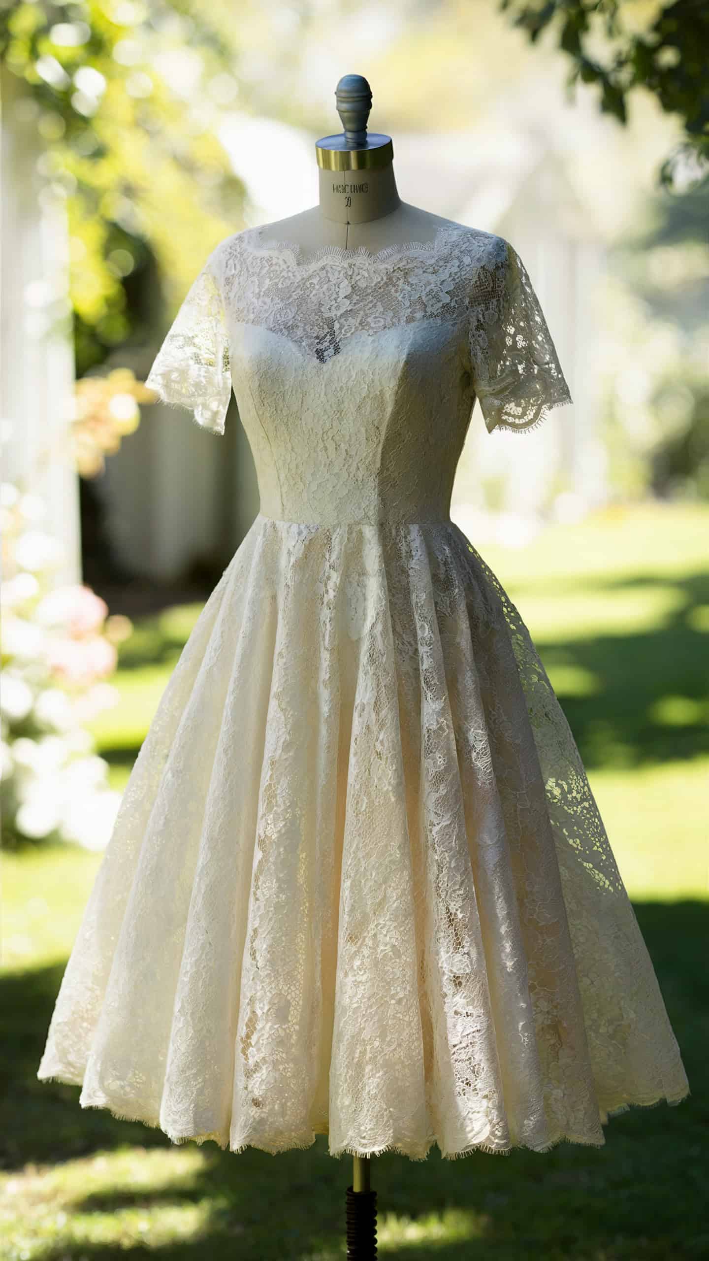 Lace Tea-Length