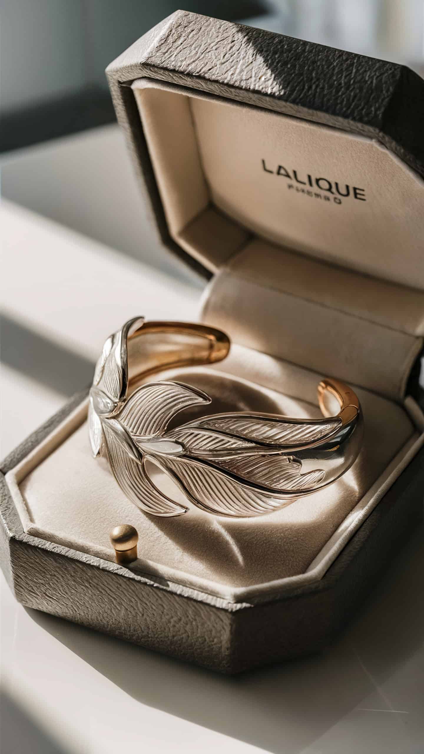 Lalique Plume Bracelet
