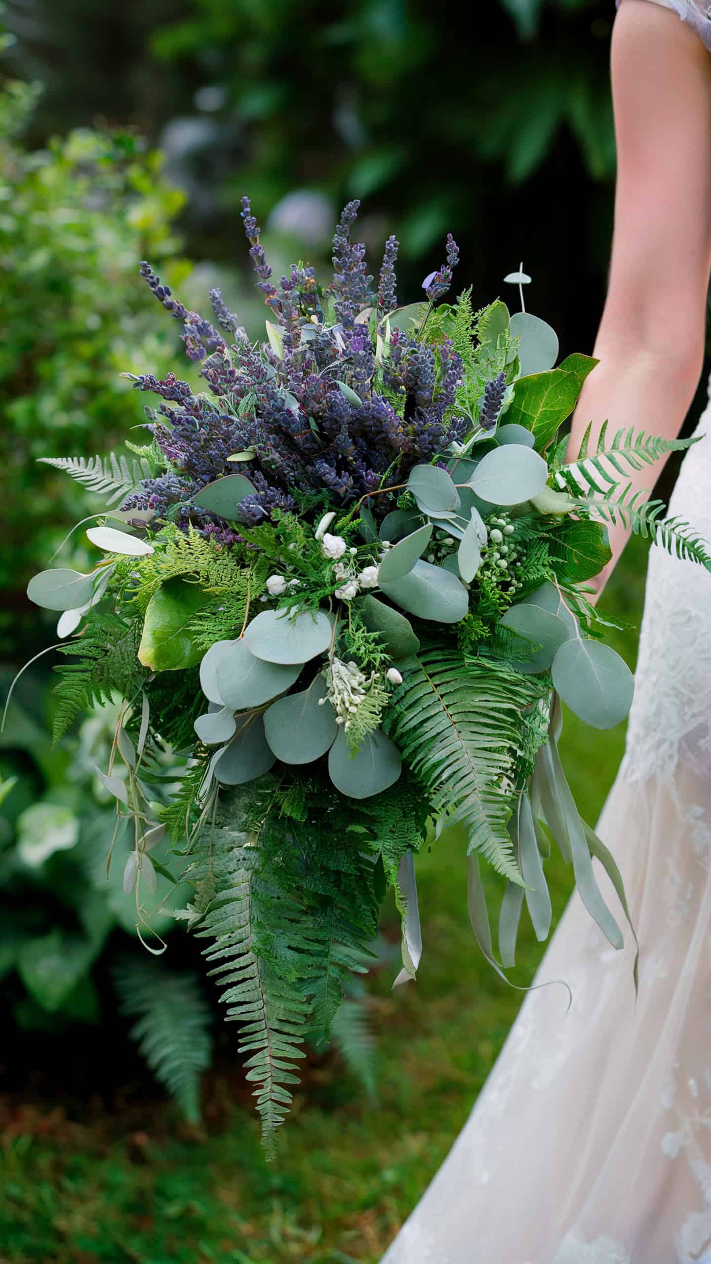 Lavender, Fern and Greenery