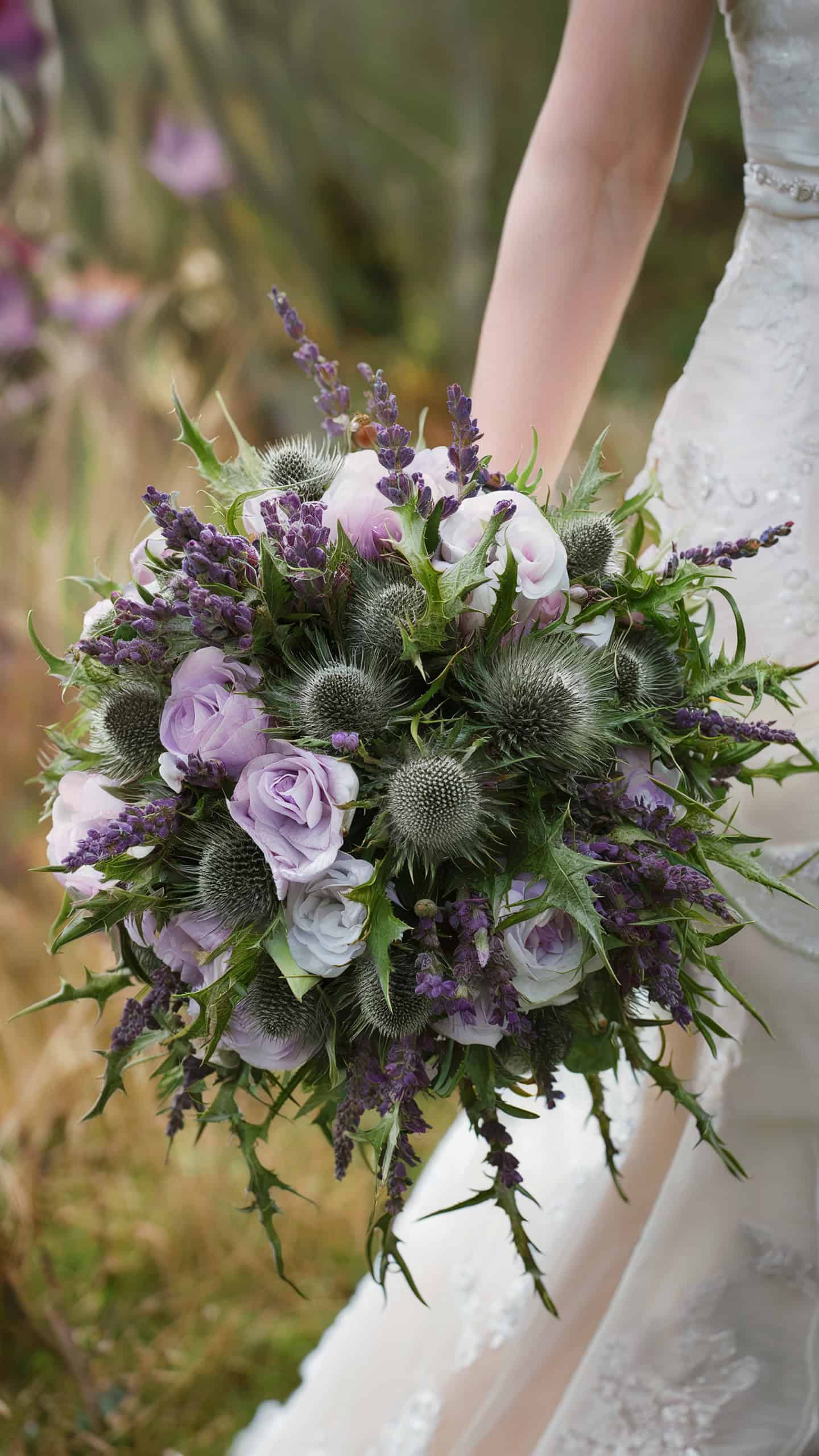 Lavender and Thistle Twist