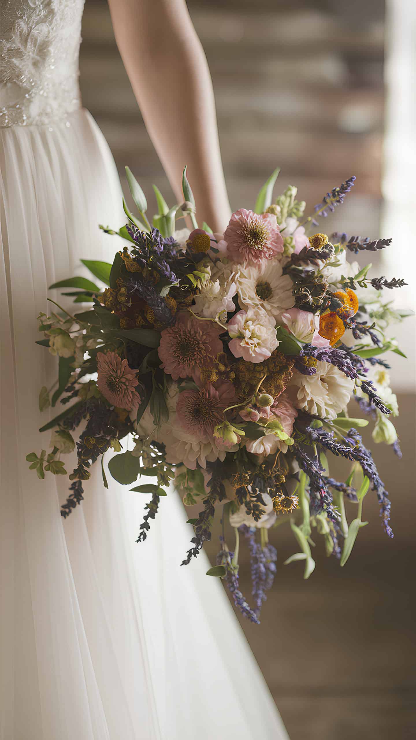 Lavender and Zinnia Soft Touch