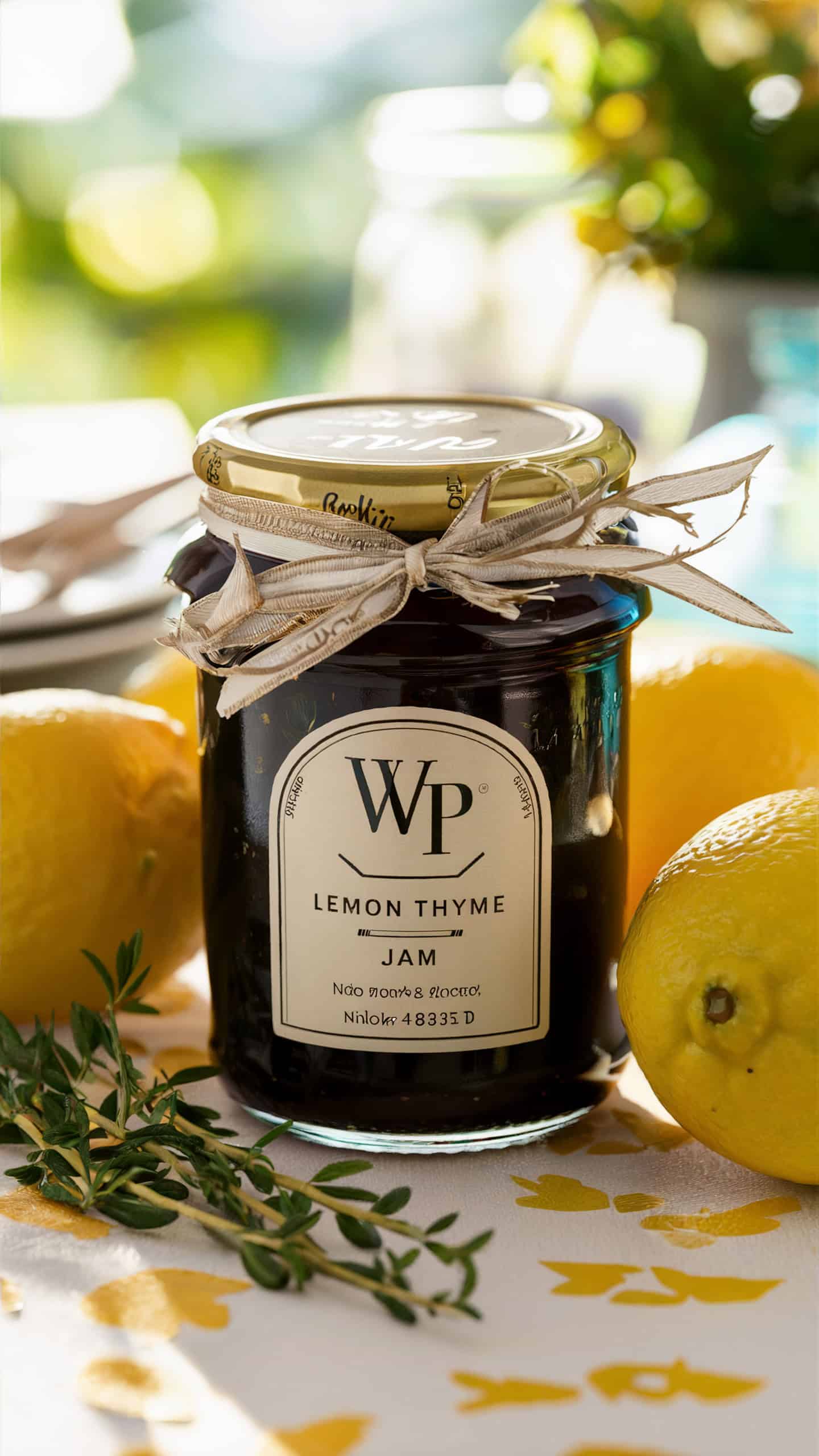Lemon Thyme Jam