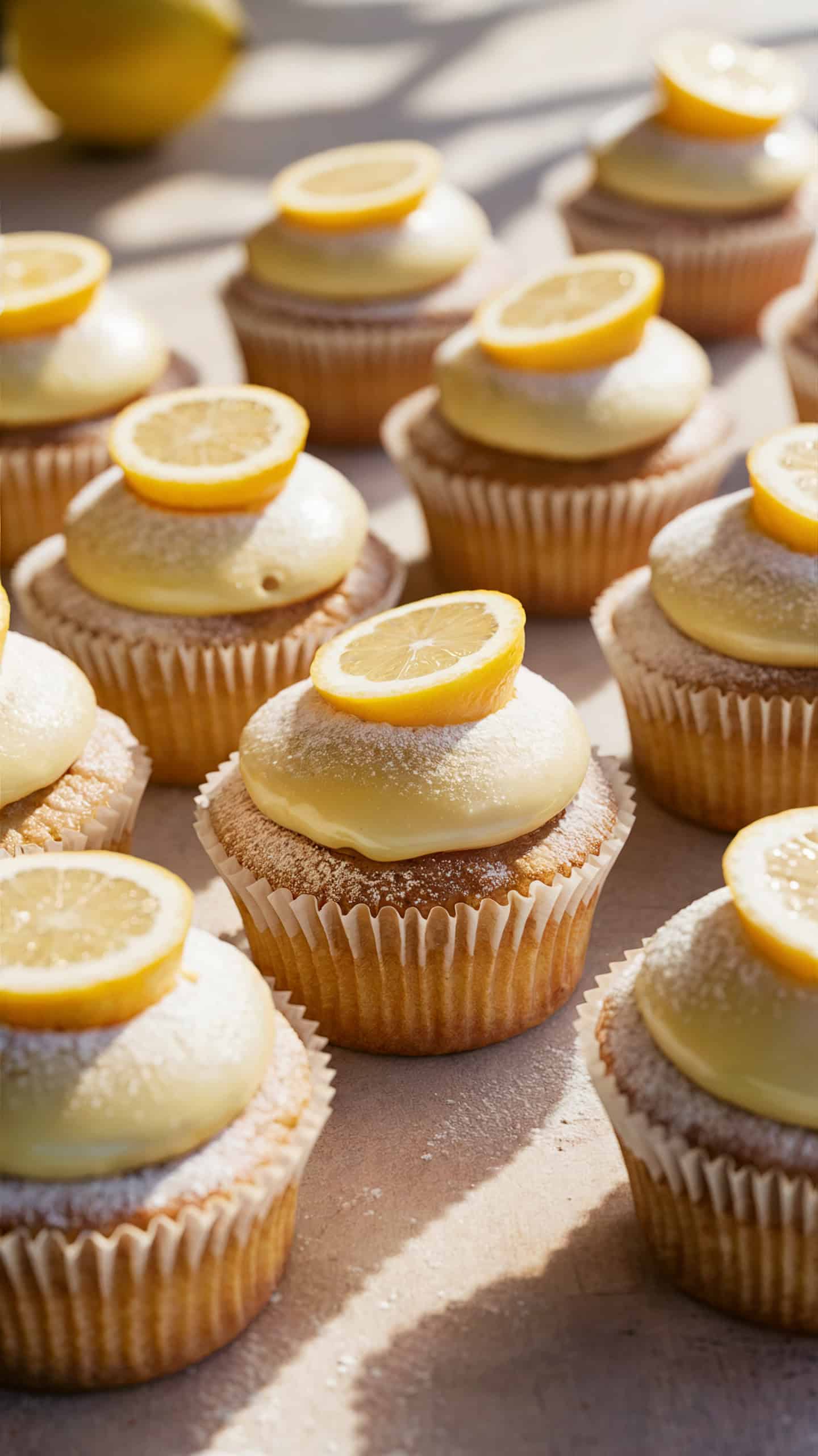 Limoncello Cupcakes