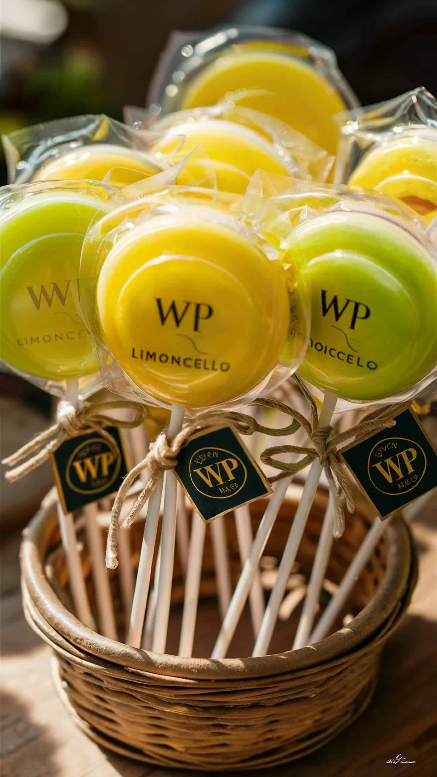 Limoncello Lollipops