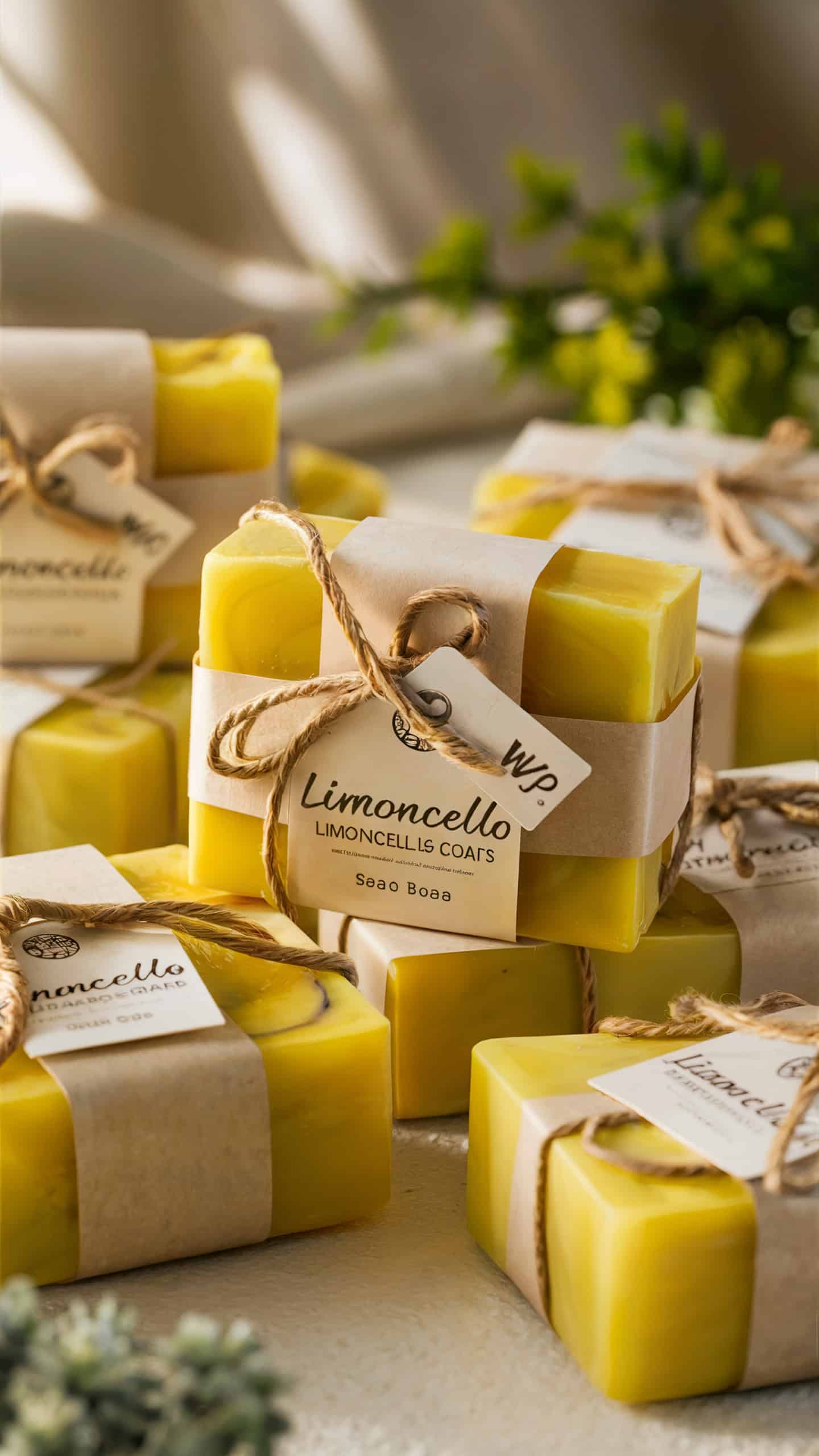 Limoncello Soap Bars