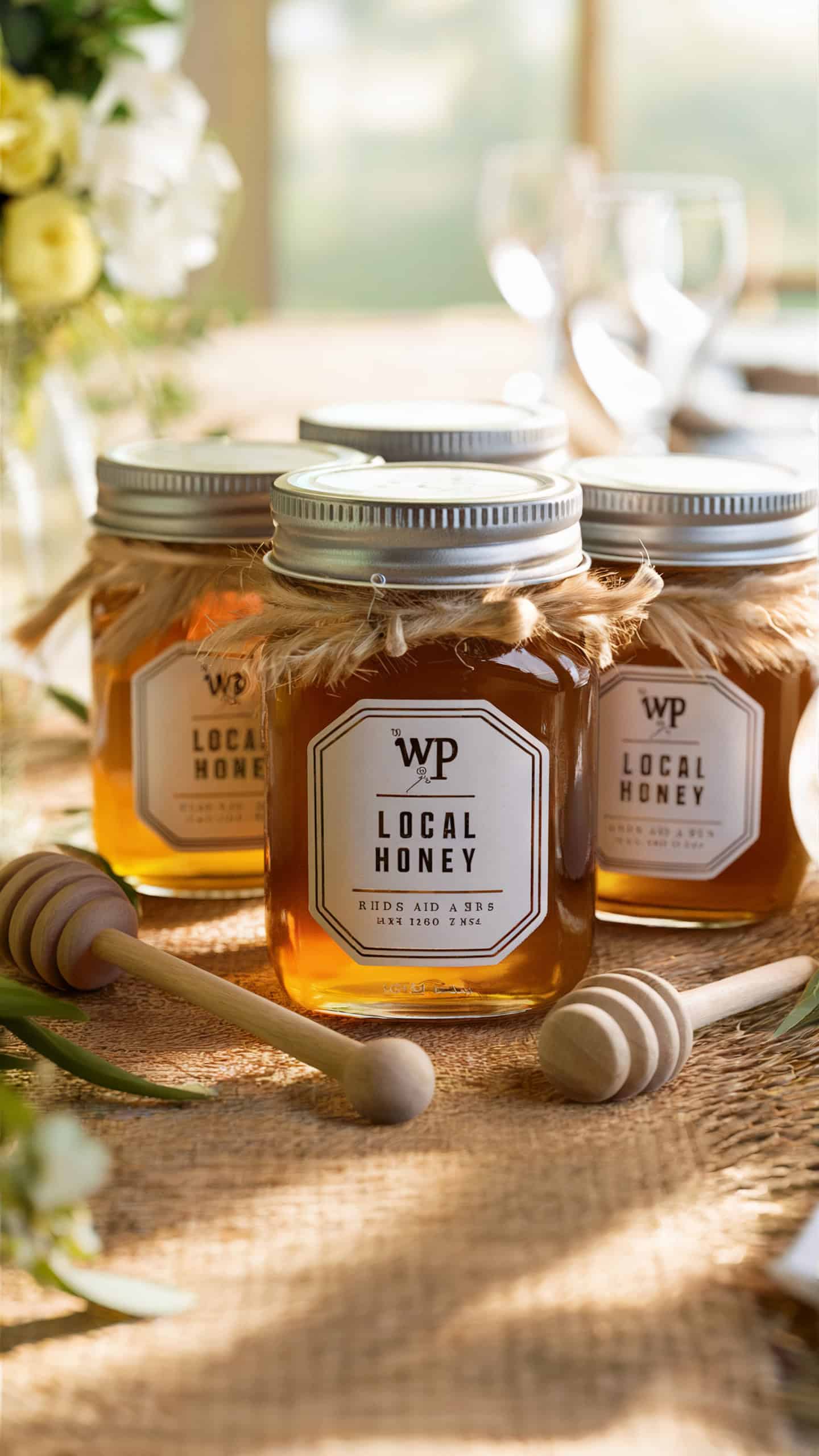 Local Honey Jars