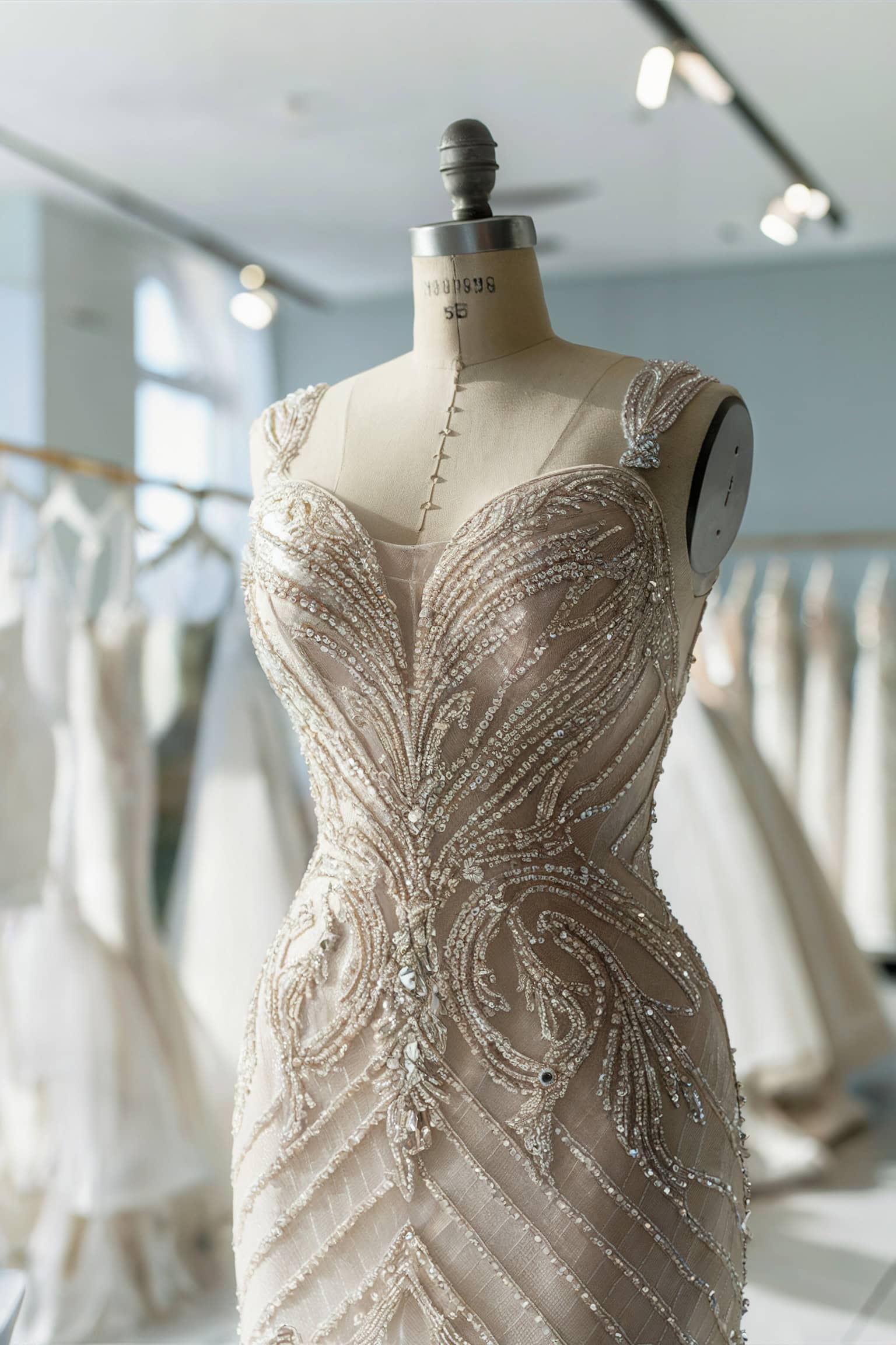 Luxurious Beaded Design