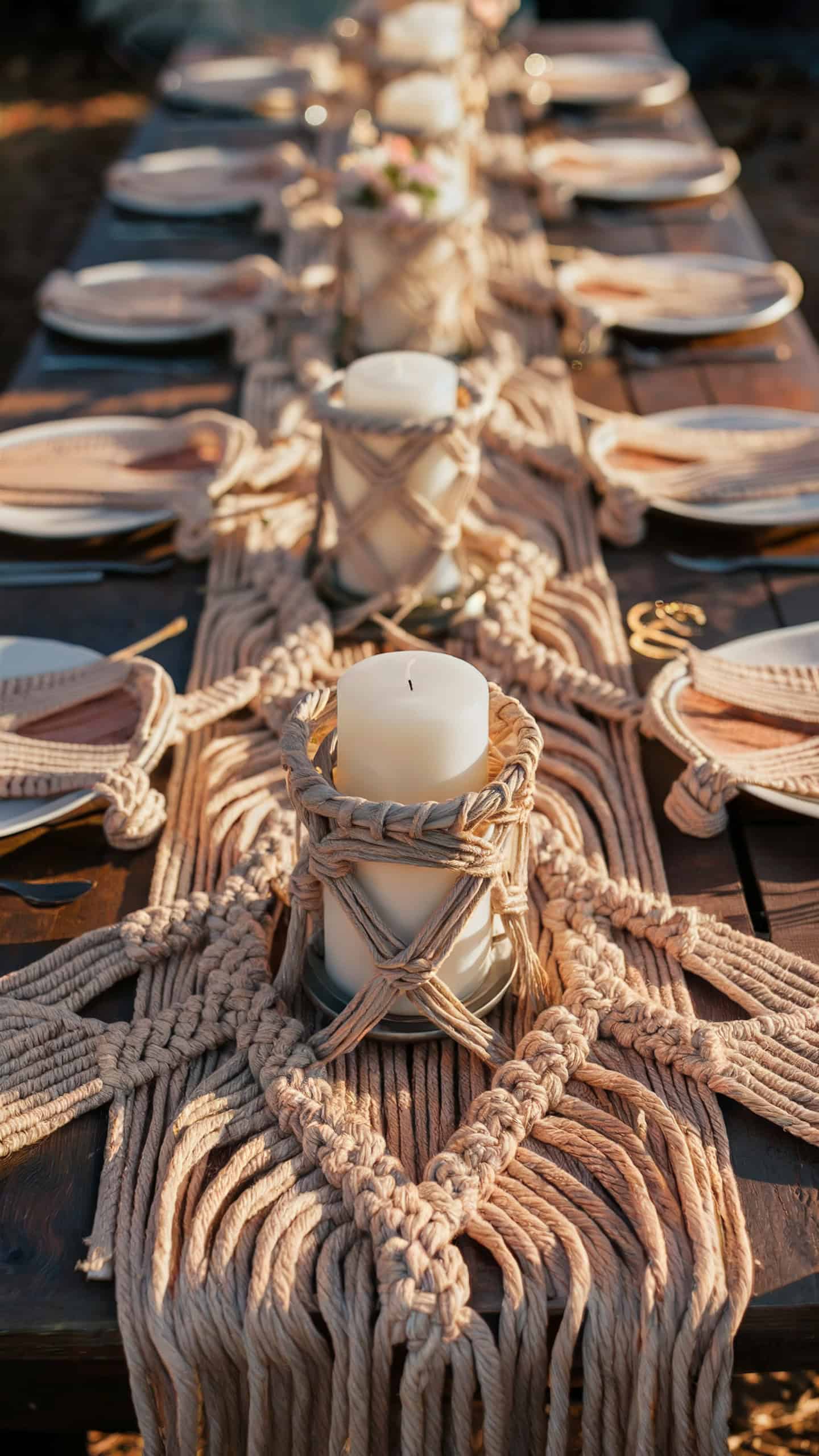 Macrame Table Accents