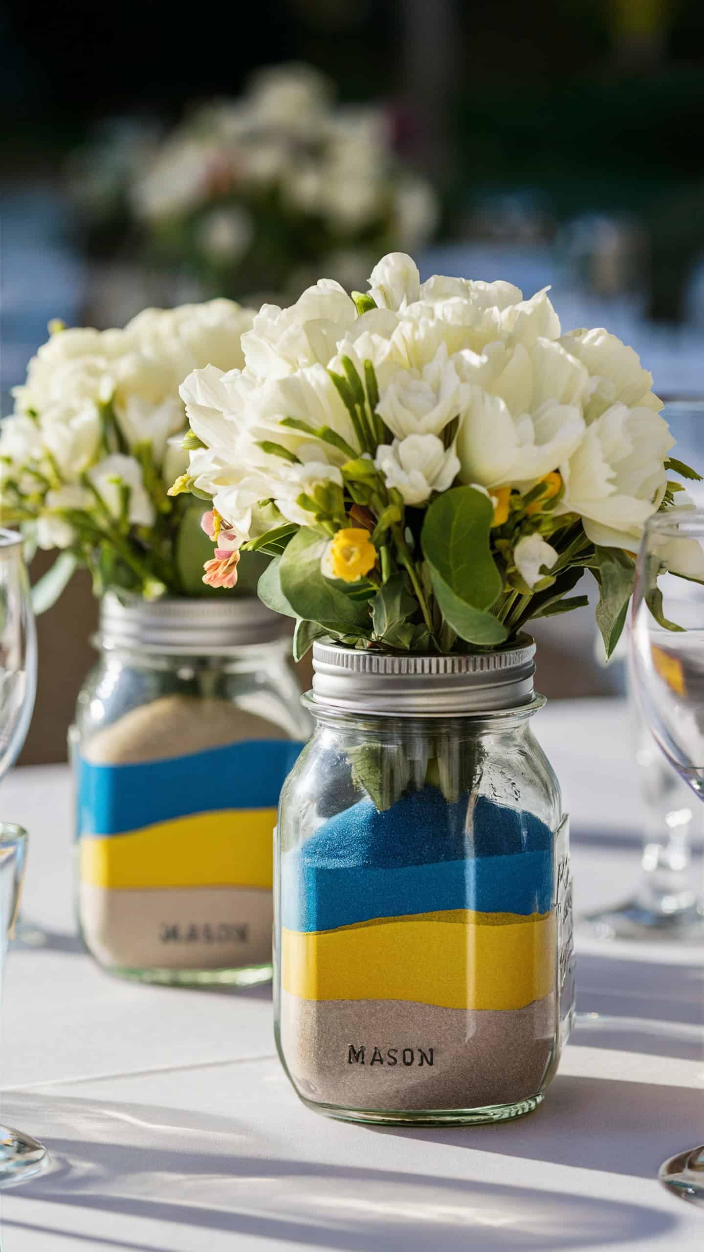 Mason Jar Sand Art