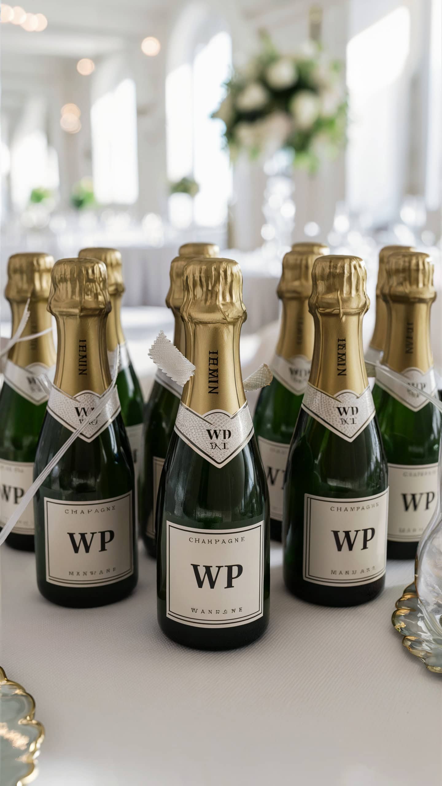 Mini Champagne Bottles