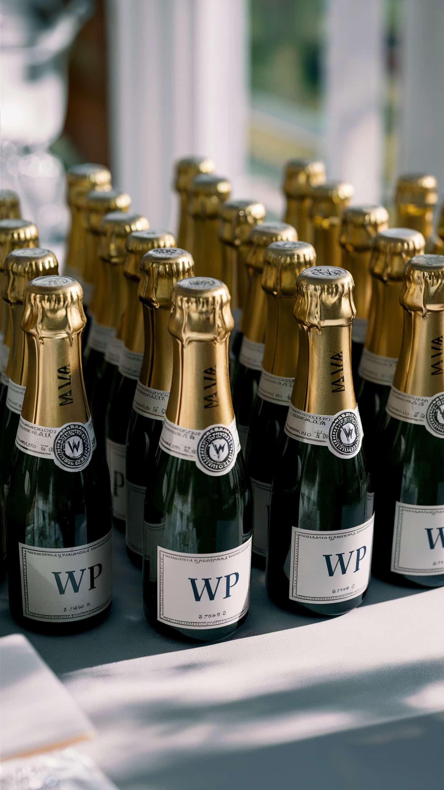 Mini Champagne Bottles