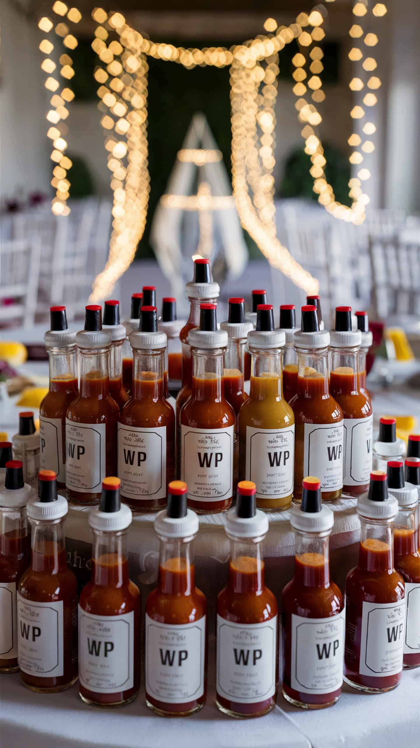 Mini Hot Sauce Bottles