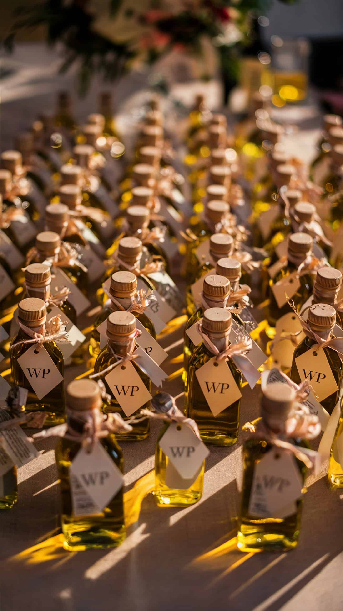 Mini Olive Oil Bottles