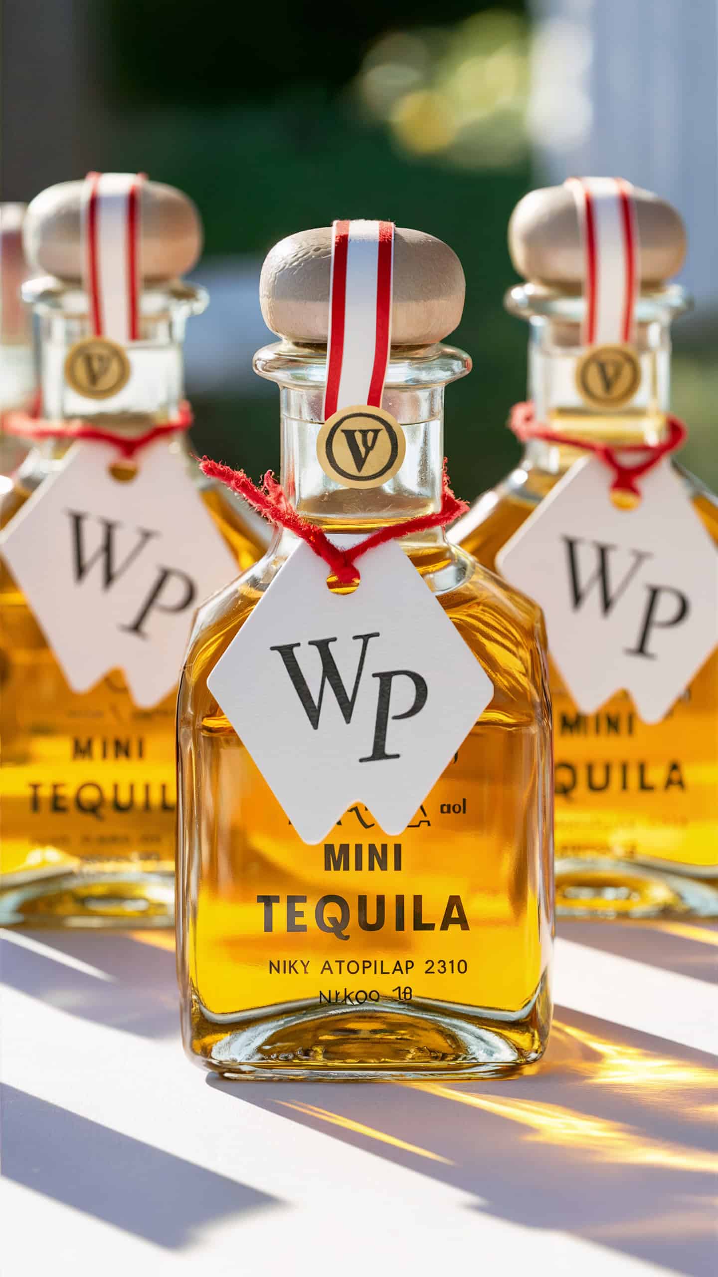 Mini Tequila Bottles