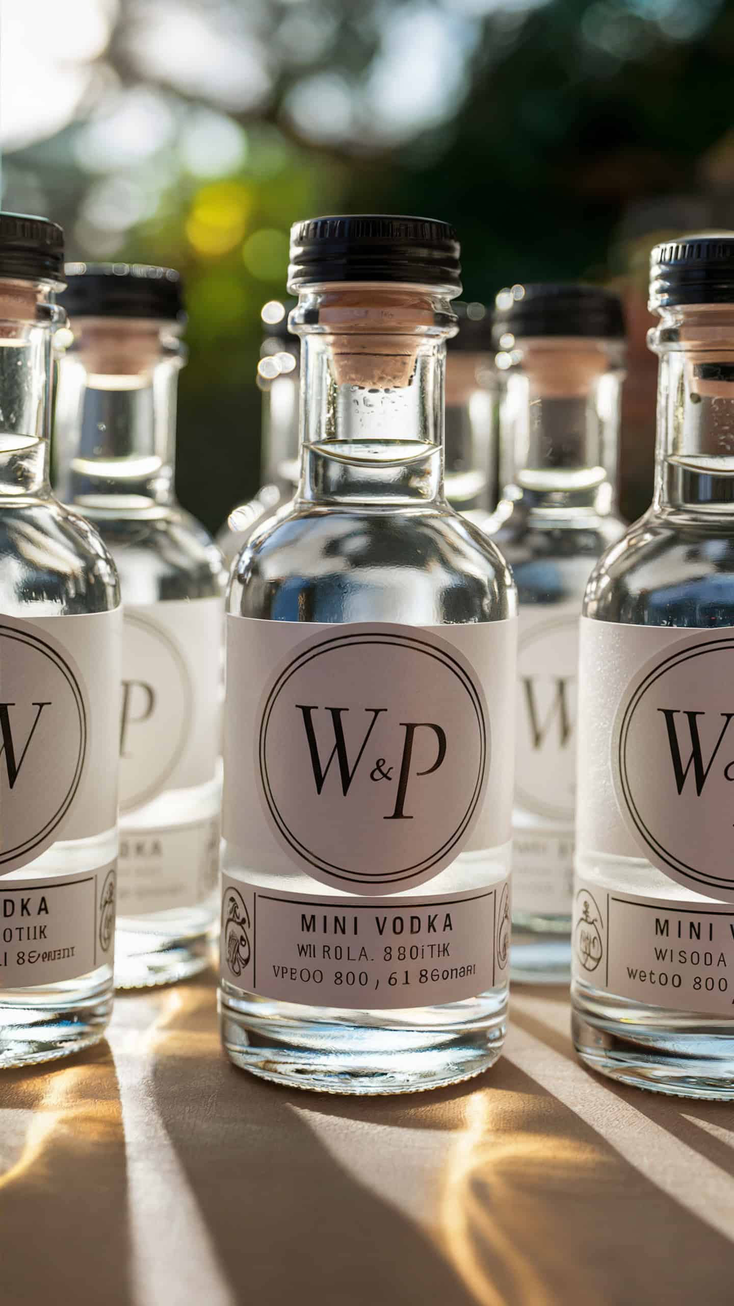 Mini Vodka Bottles