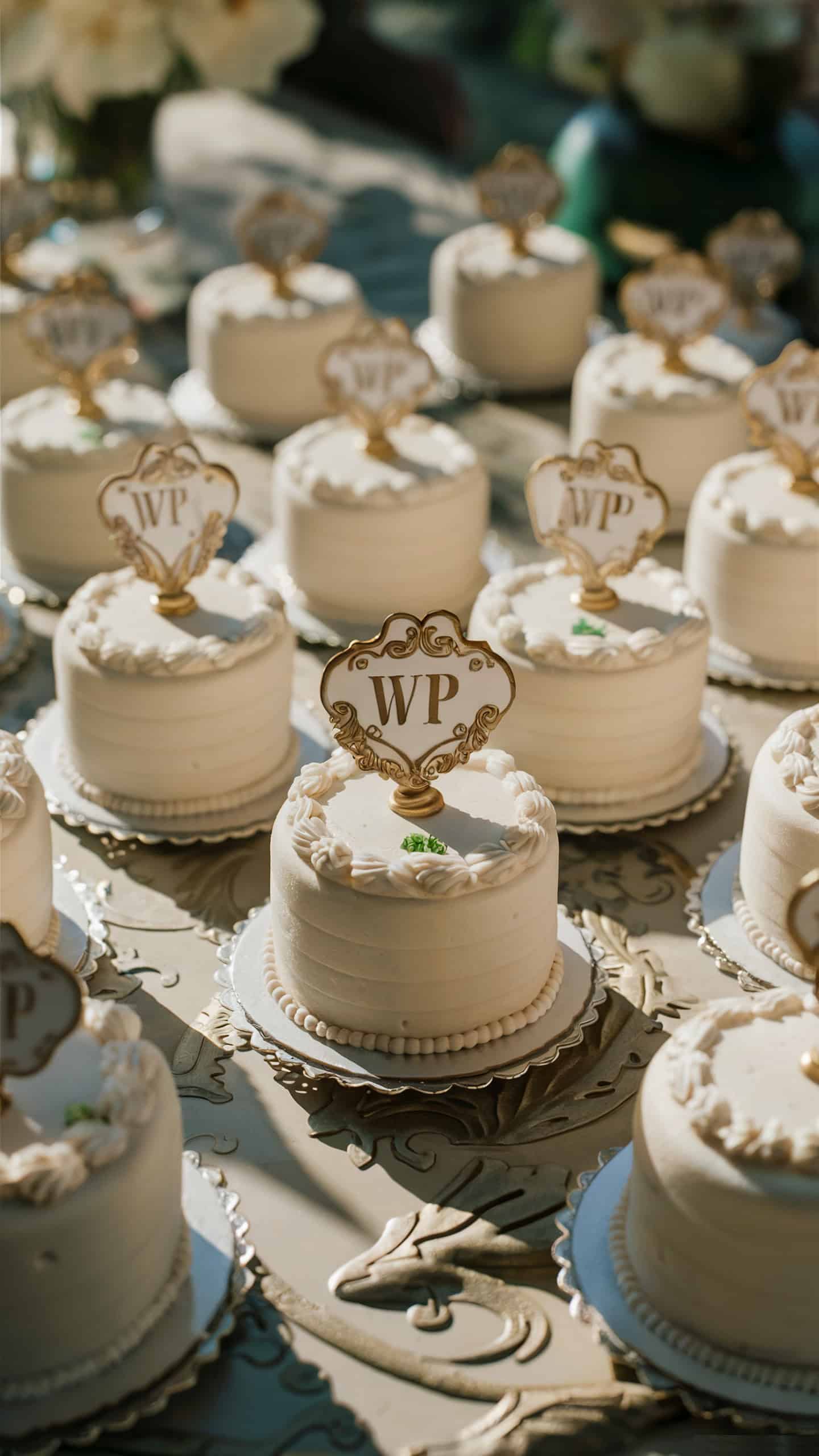 Mini Wedding Cakes