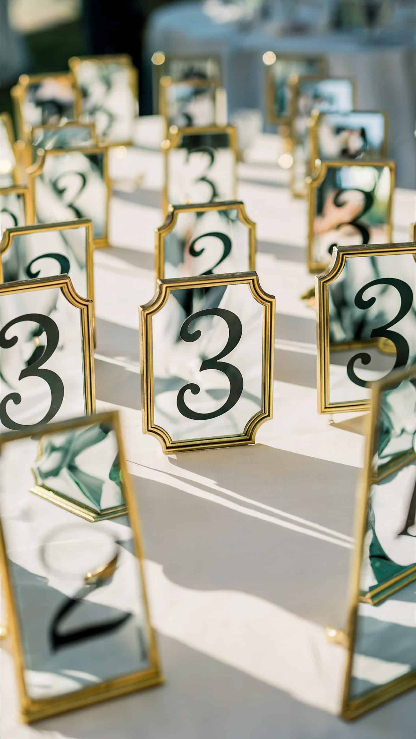 Mirror Table Numbers