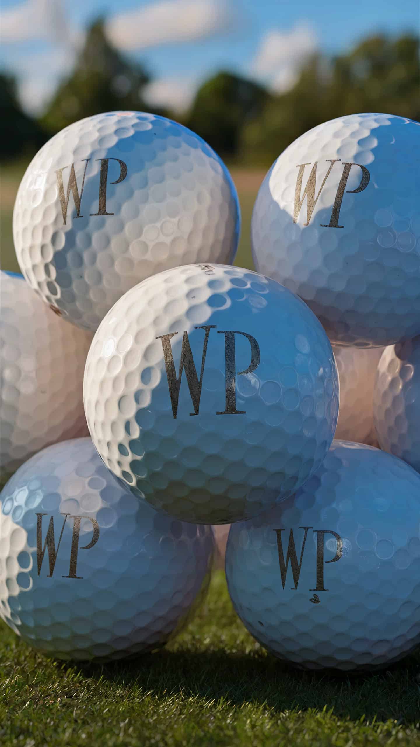 Monogrammed Golf Balls