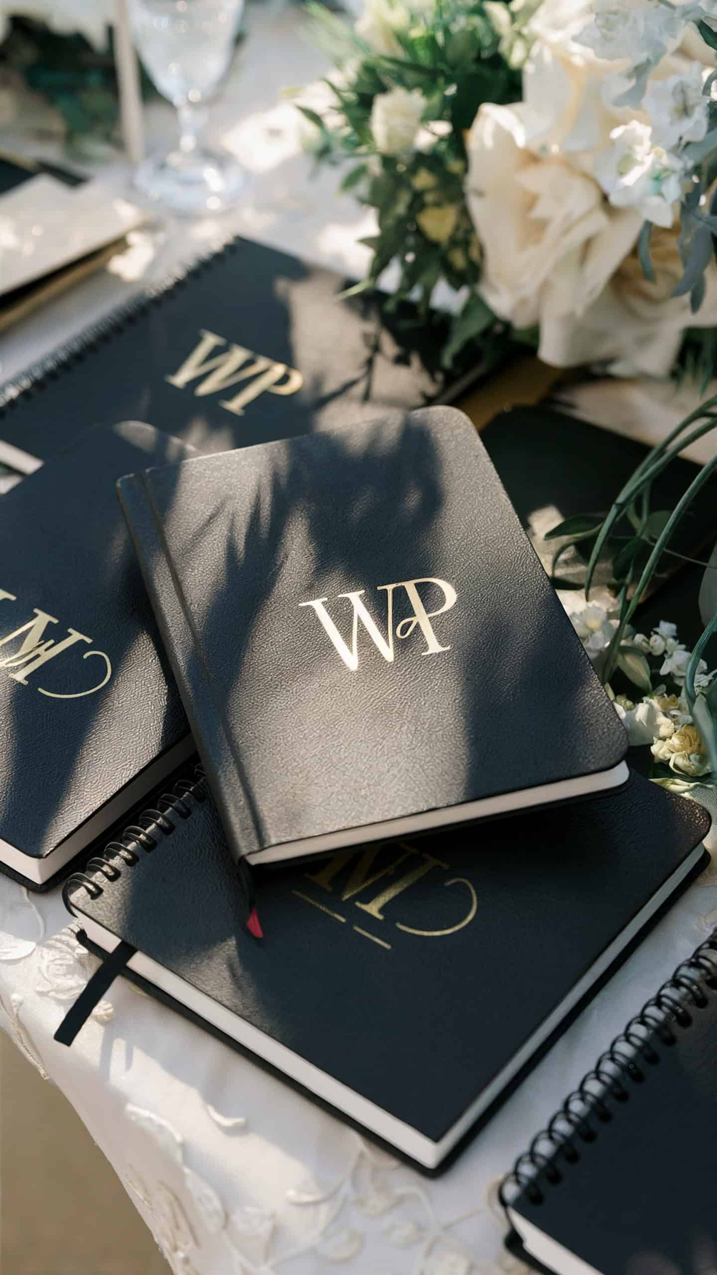 Monogrammed Notebooks