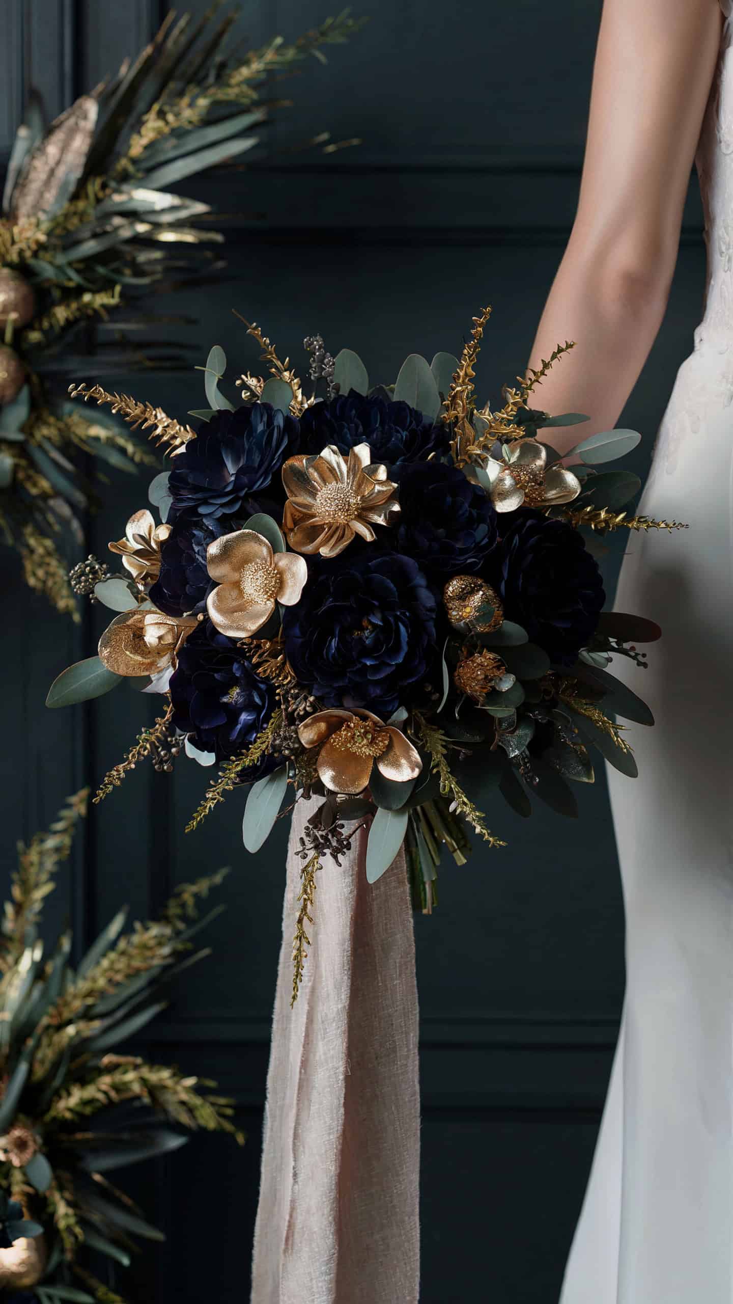 Navy and Gold