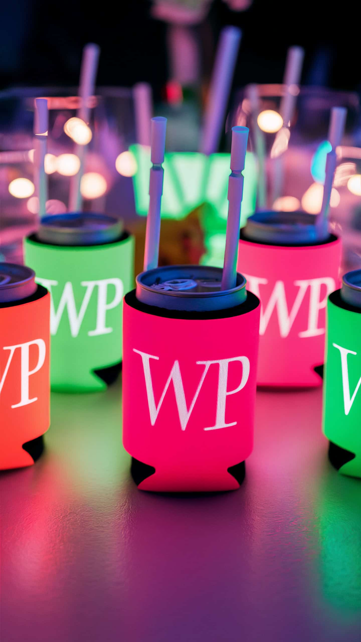 Neon Glow Koozies
