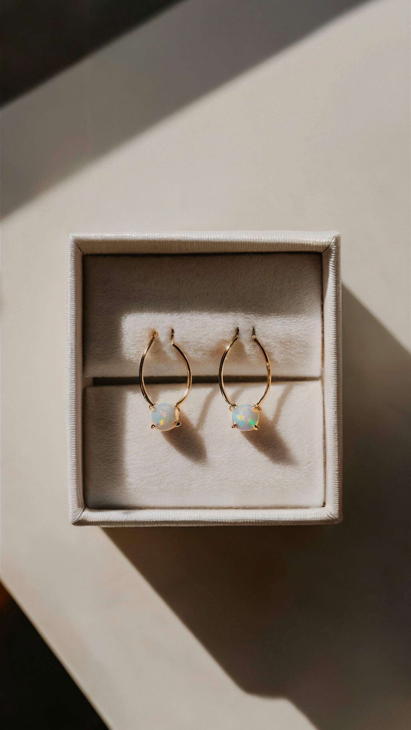 Opal Dream Hoops