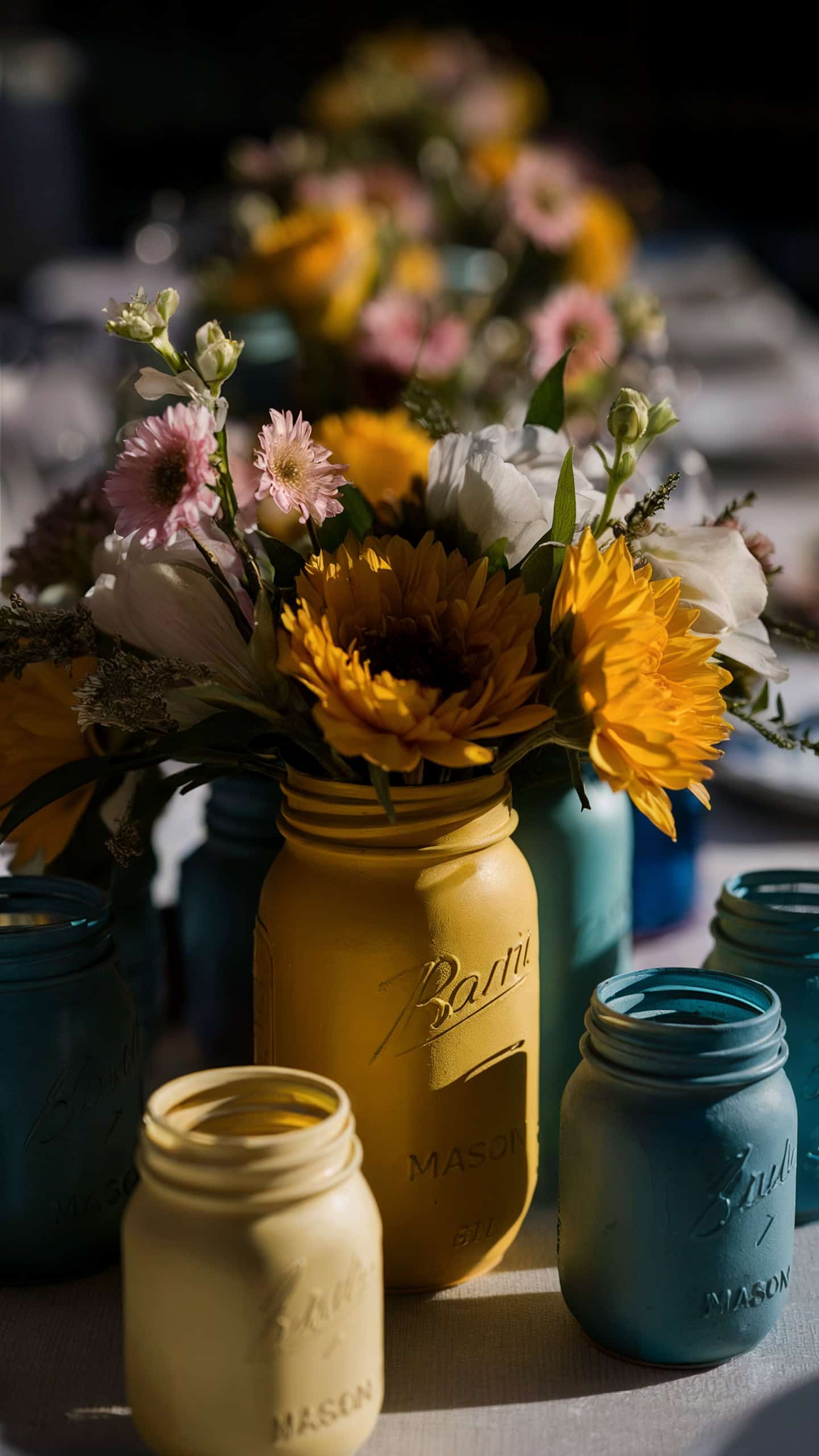Painted Mason Jars