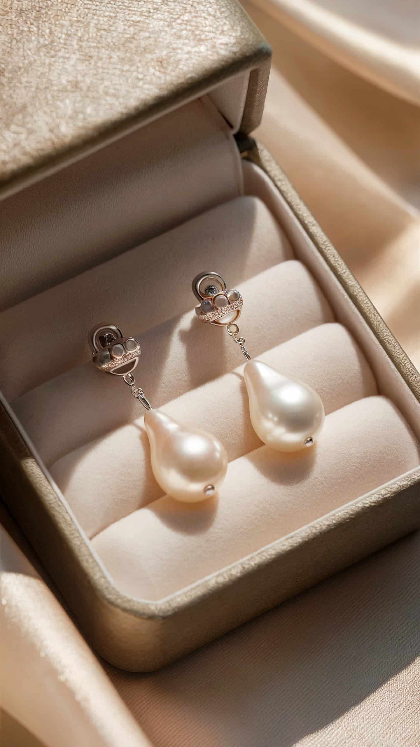 Pearl Drop Earrings from Mikimoto