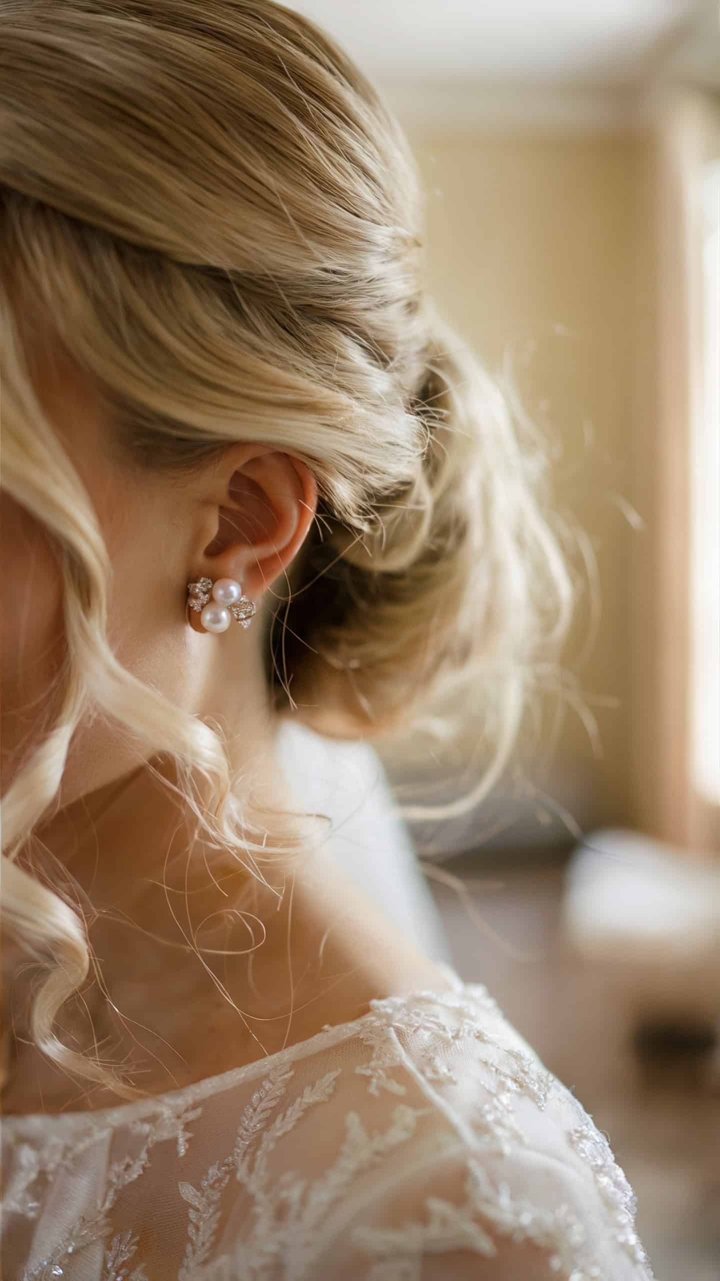 Pearl Stud Earrings