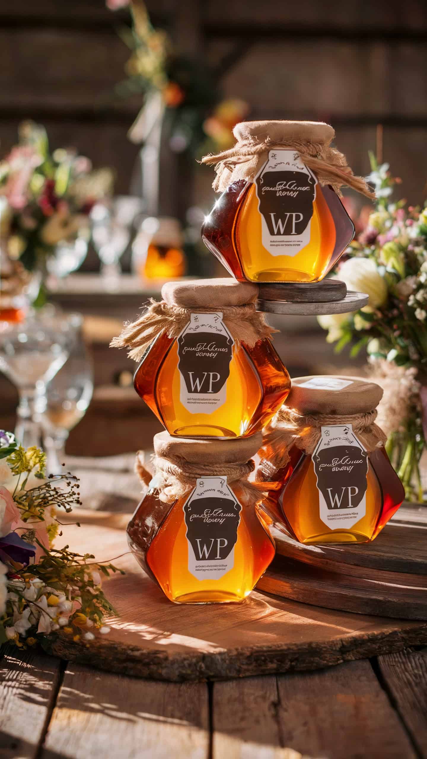 Personalized Honey Jars